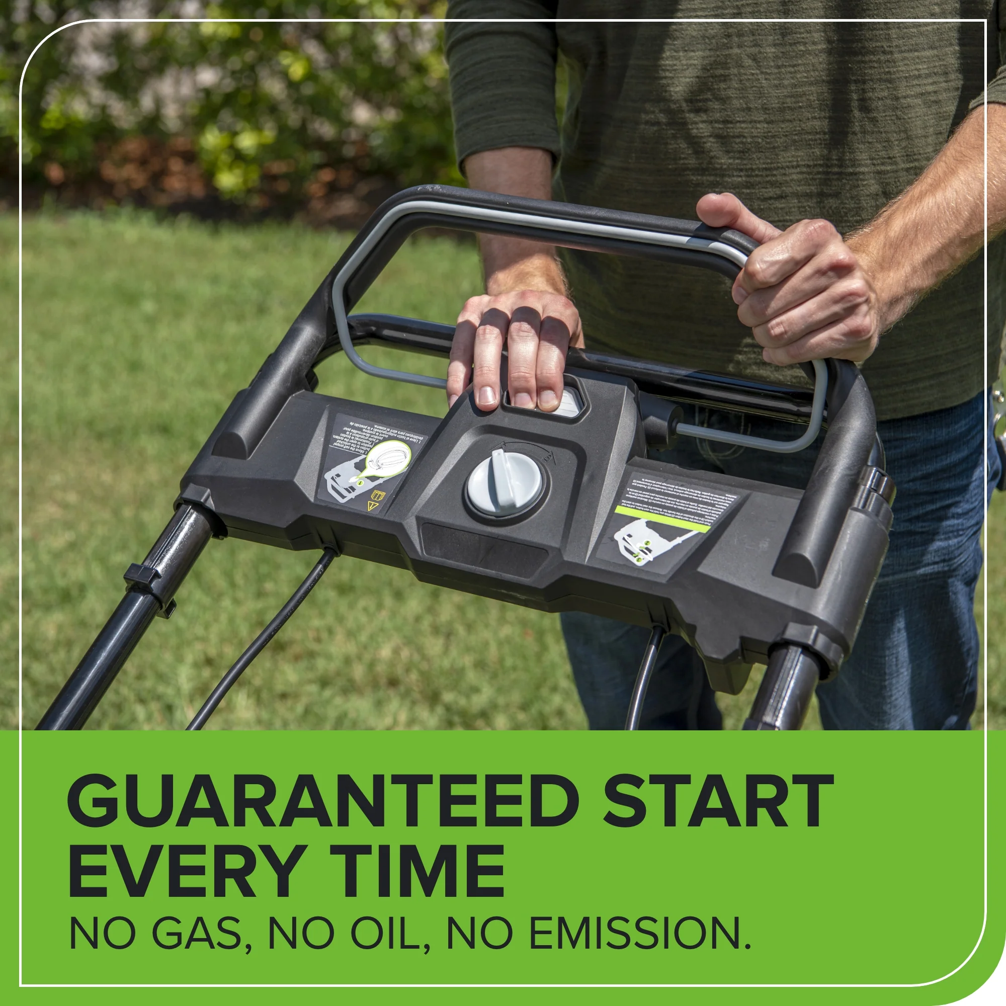 40V 21" Cordless Battery Self-Propelled Lawn Mower: (2) 4.0 Ah USB Batteries and Charger - Image 6
