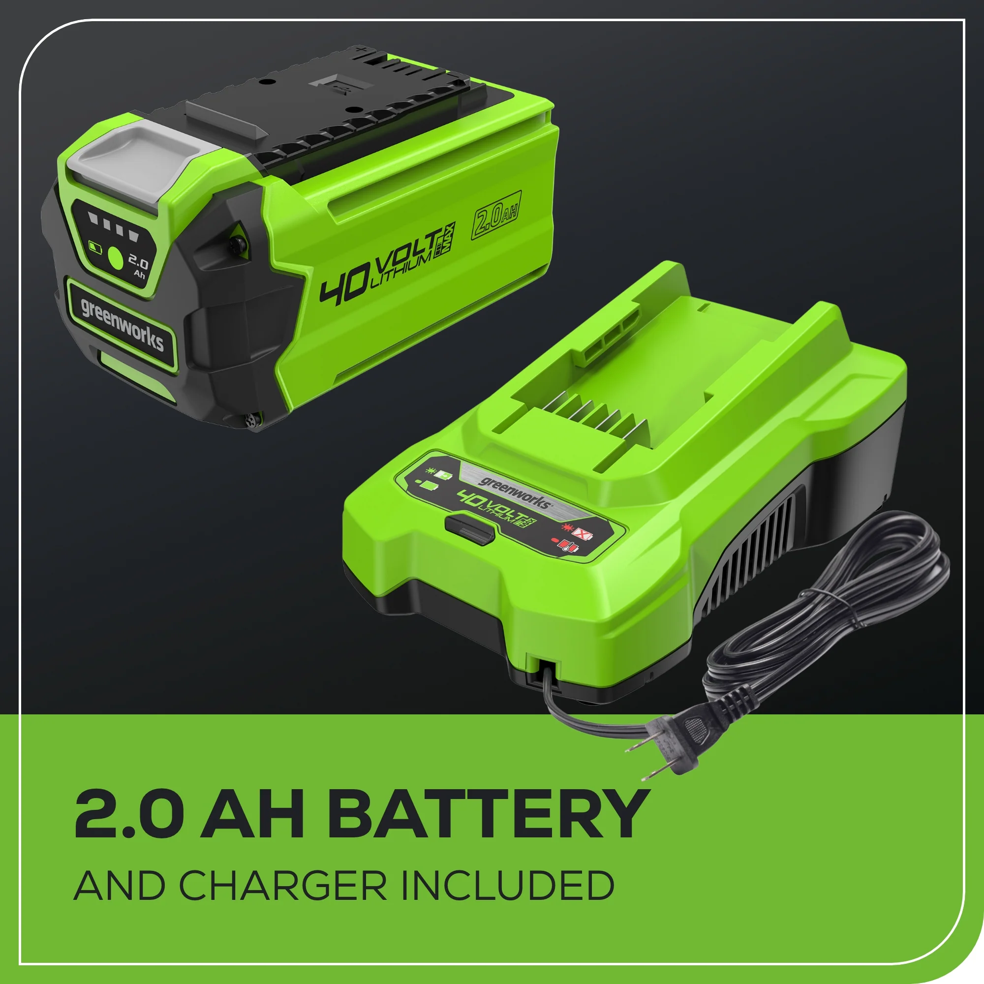 40V 12" Cordless Battery Chainsaw w/ 2.0 Ah Battery & Charger - Image 11