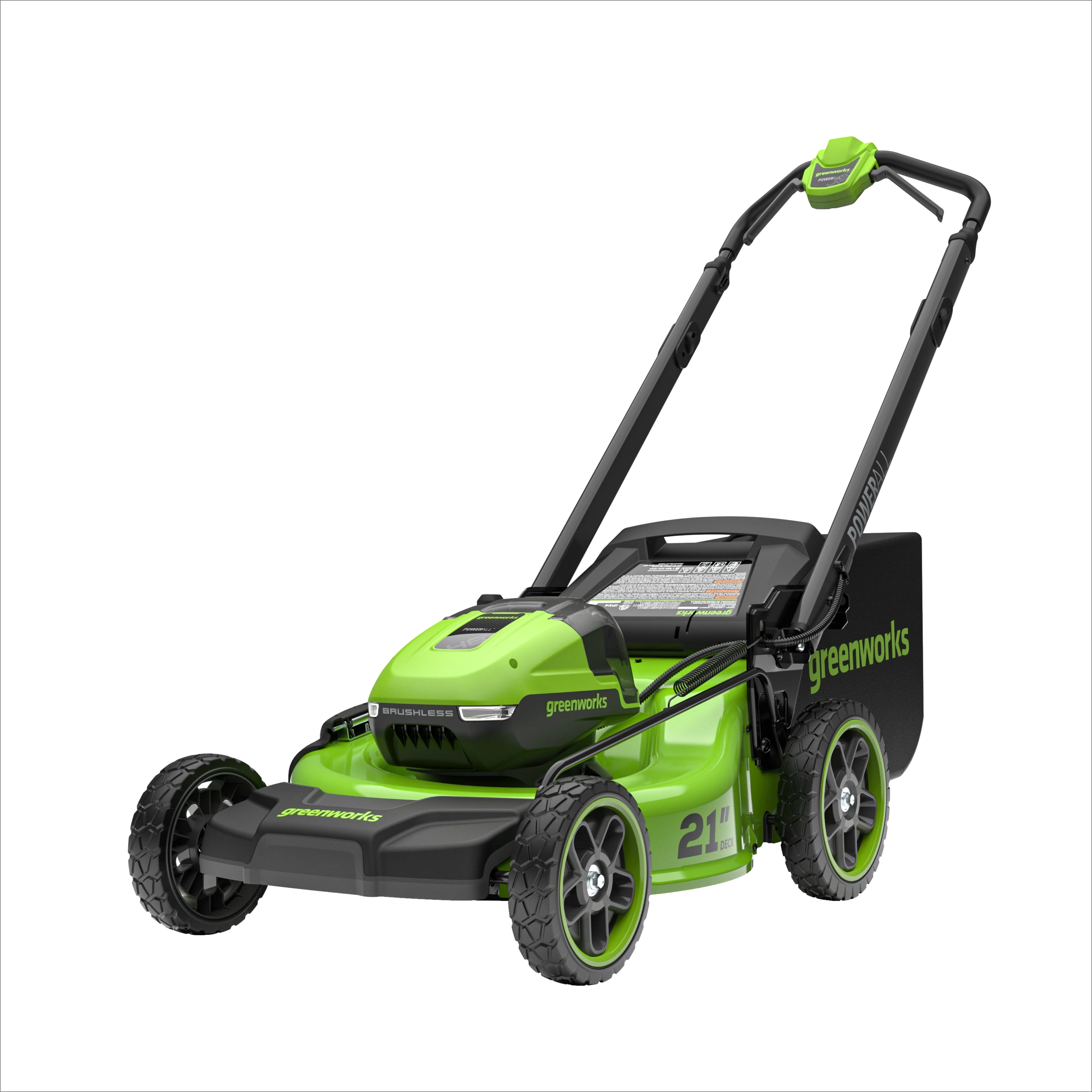 48V (24V x 2) 21" Cordless Battery Push Mower 3PC Combo Kit w/ (4) 4.0Ah High Power Batteries & (2) Dual Port Chargers - Image 14