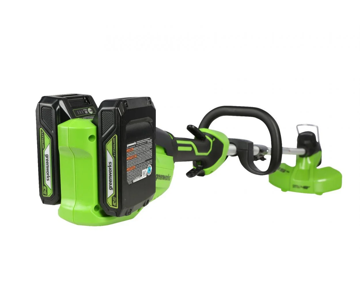 48V (24V x 2) 15" Cordless Battery TORQDRIVE String Trimmer Combo Kit, 24V 320 CFM Blower and 24V 22" Hedge Trimmer: (2) 2.0 Ah USB Batteries and Charger - Image 9
