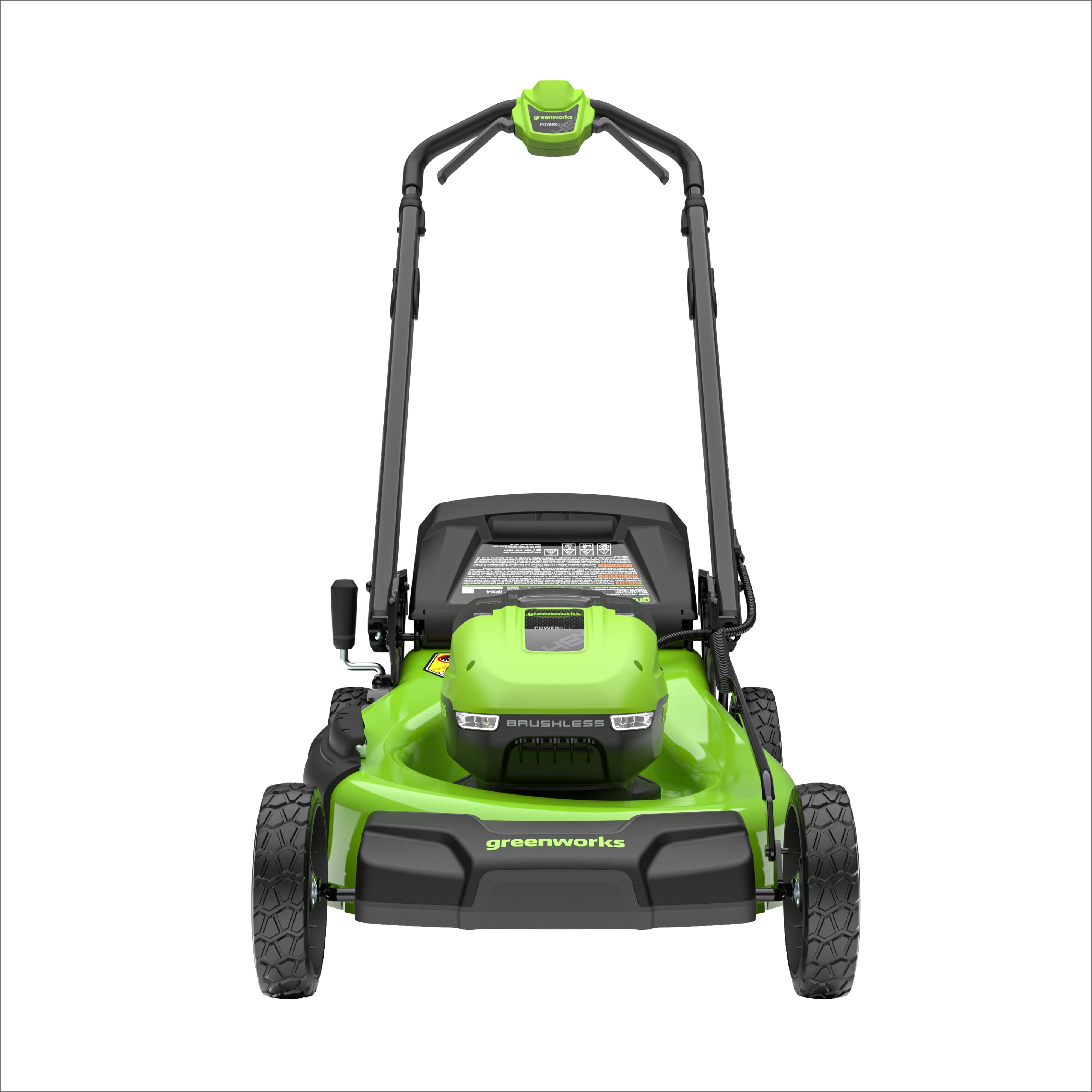 RENEWED 48V (24V x 2) 21" Cordless Battery Push Mower 3PC Combo Kit, (4) 4.0 Ah High Power Batteries and (2) Dual-Port Chargers - Image 15