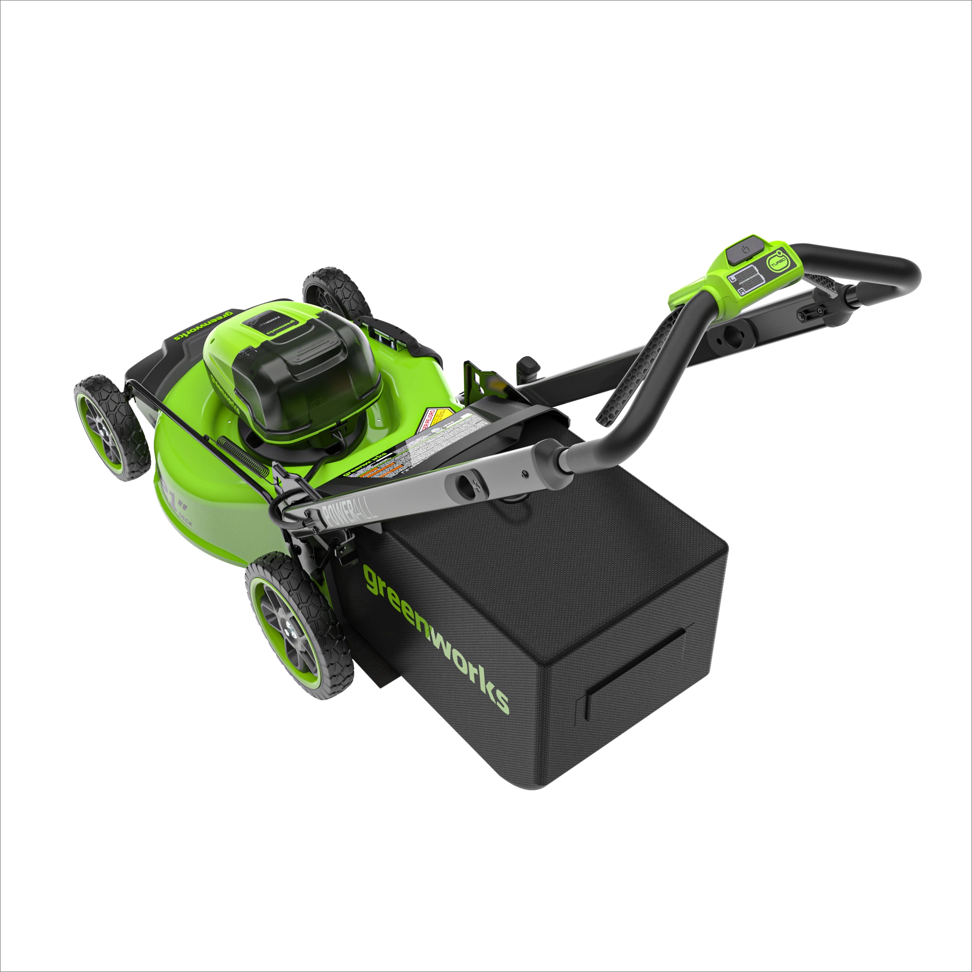 RENEWED 48V (24V x 2) 21" Cordless Battery Push Mower 3PC Combo Kit, (4) 4.0 Ah High Power Batteries and (2) Dual-Port Chargers - Image 17