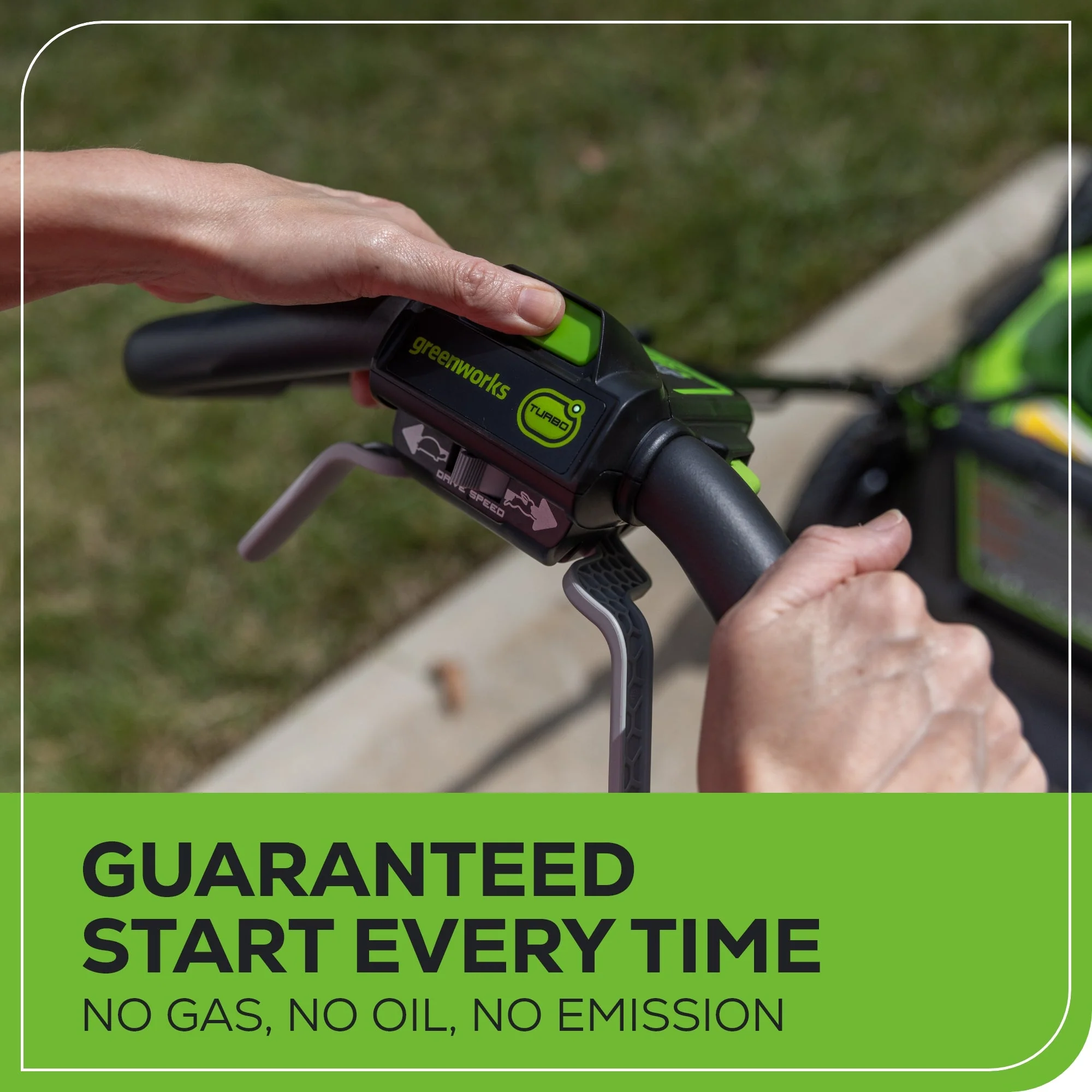 48V (24V x 2) 21" Cordless Battery Self-Propelled Mower, 12" String Trimmer and 320 CFM Blower Combo Kit: (2) 5.0Ah Batteries and Chargers - Image 9