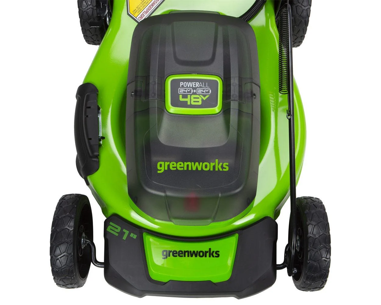 48V (24V x 2) 21" Cordless Battery Self-Propelled Lawn Mower w/ (4) 4.0Ah USB Batteries & (2) Dual Port Chargers - Image 10