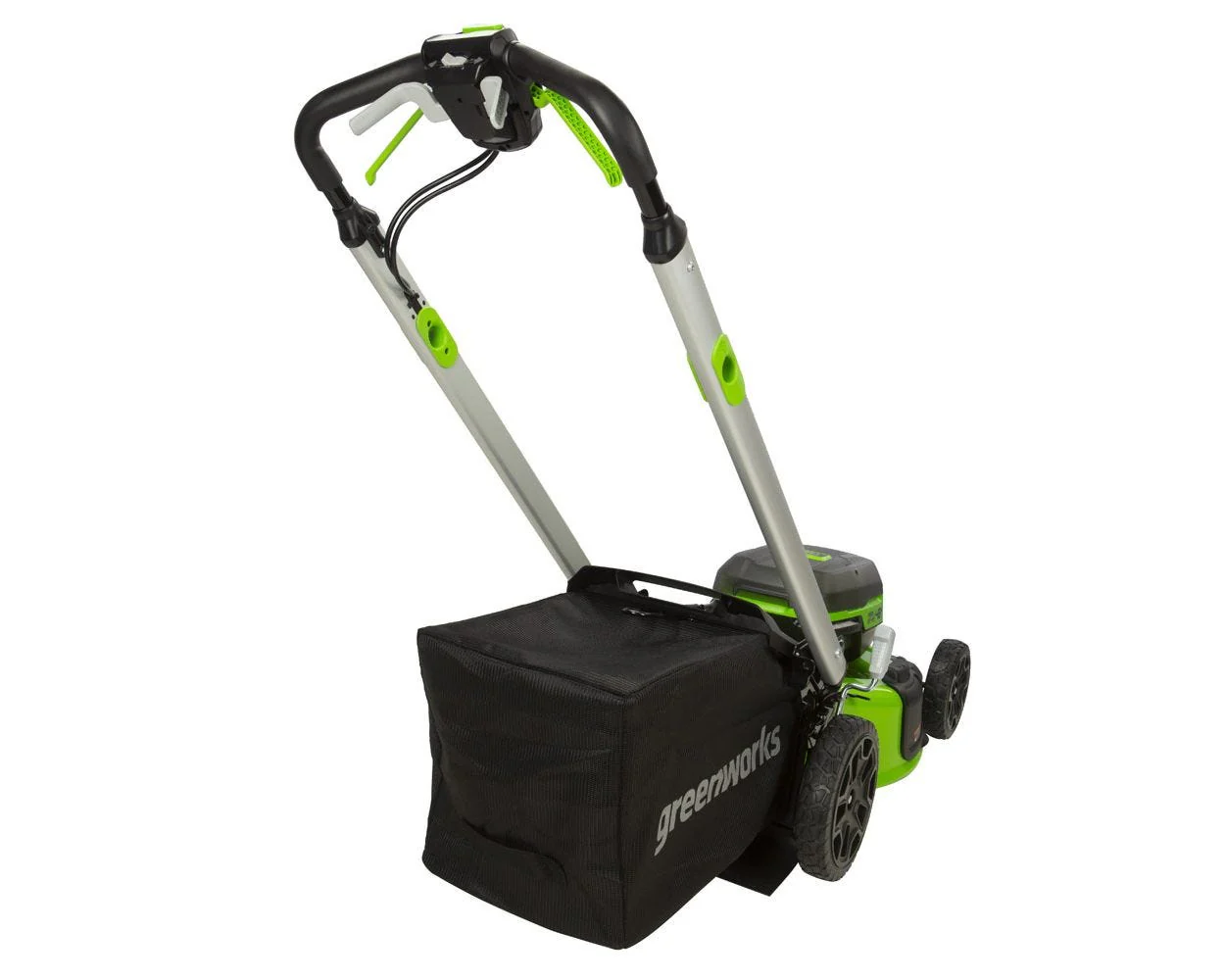 48V (24V x 2) 21" Cordless Battery Self-Propelled Lawn Mower w/ (4) 4.0Ah USB Batteries & (2) Dual Port Chargers - Image 12
