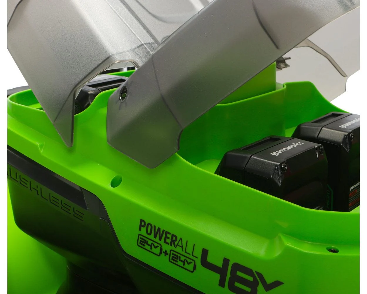 48V (24V x 2) 21" Cordless Battery Self-Propelled Lawn Mower w/ (4) 4.0Ah USB Batteries & (2) Dual Port Chargers - Image 8