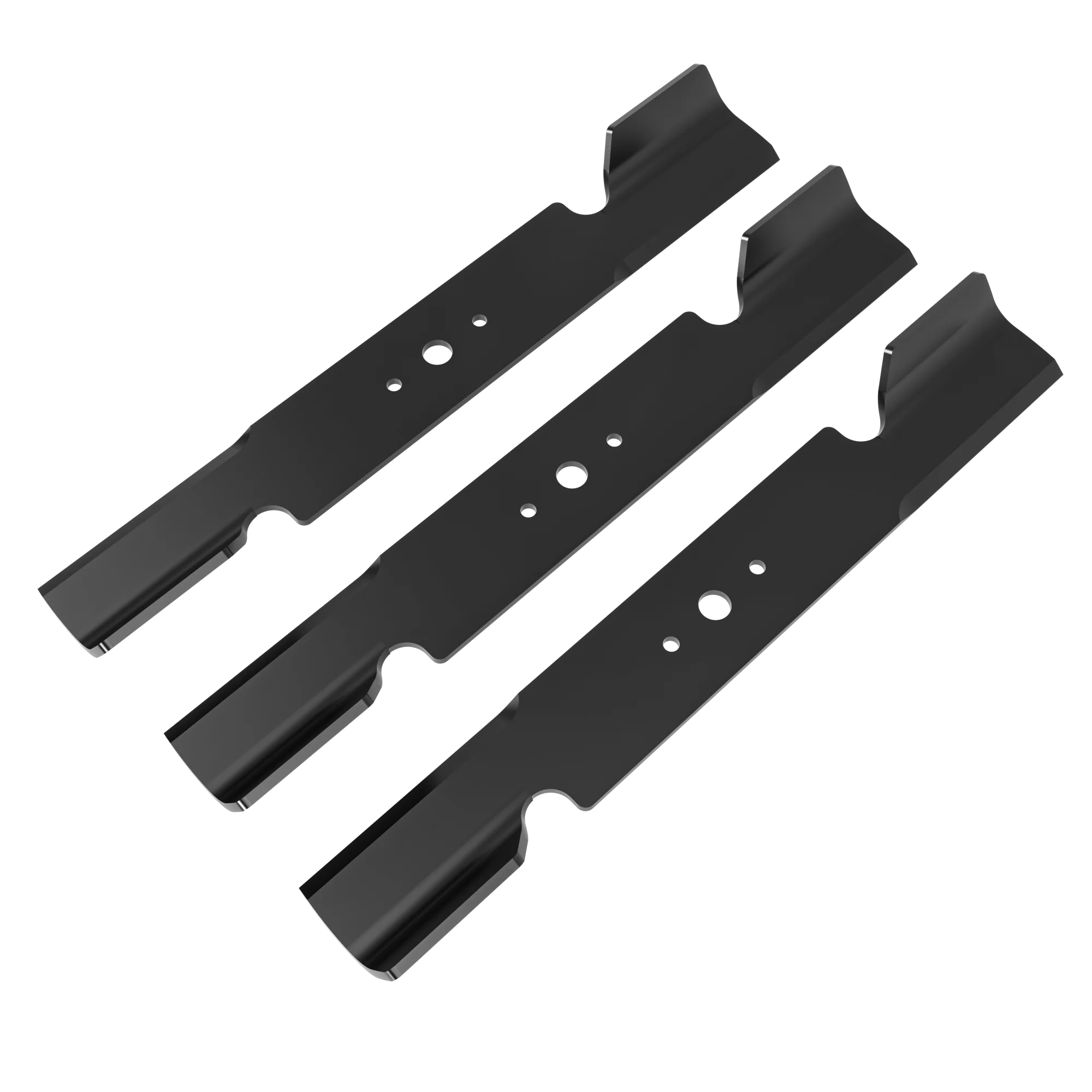 54" Maximus Mower Bagging Blades - 3PC - Image 2