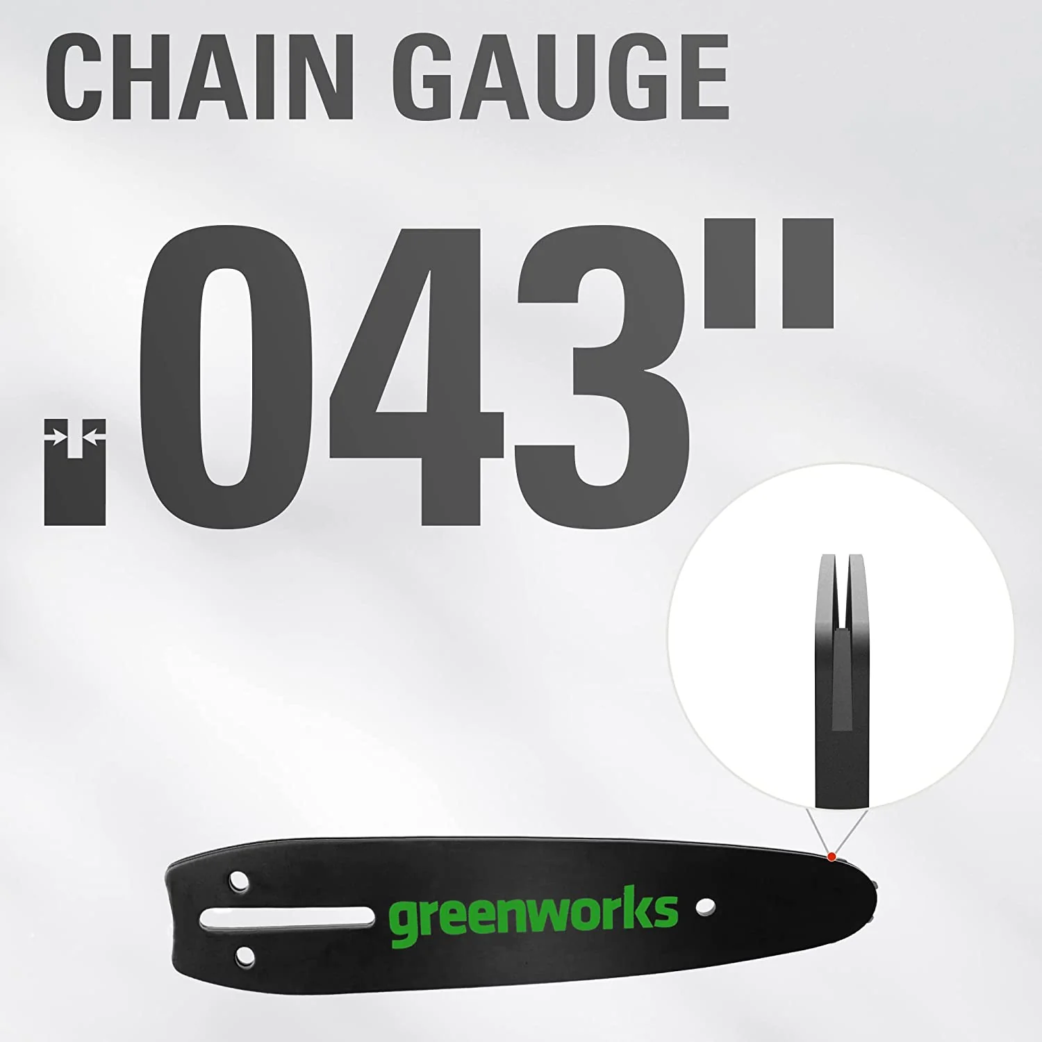 6" Chainsaw Bar .3" Pitch .043" Gauge 32DL - Image 4