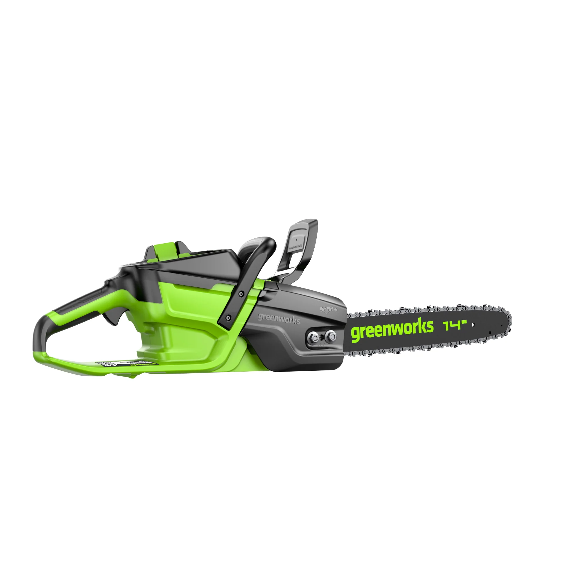 60V 14" Cordless Battery 1.2kW Chainsaw: 2.5 Ah Battery and 3A Charger - Image 3