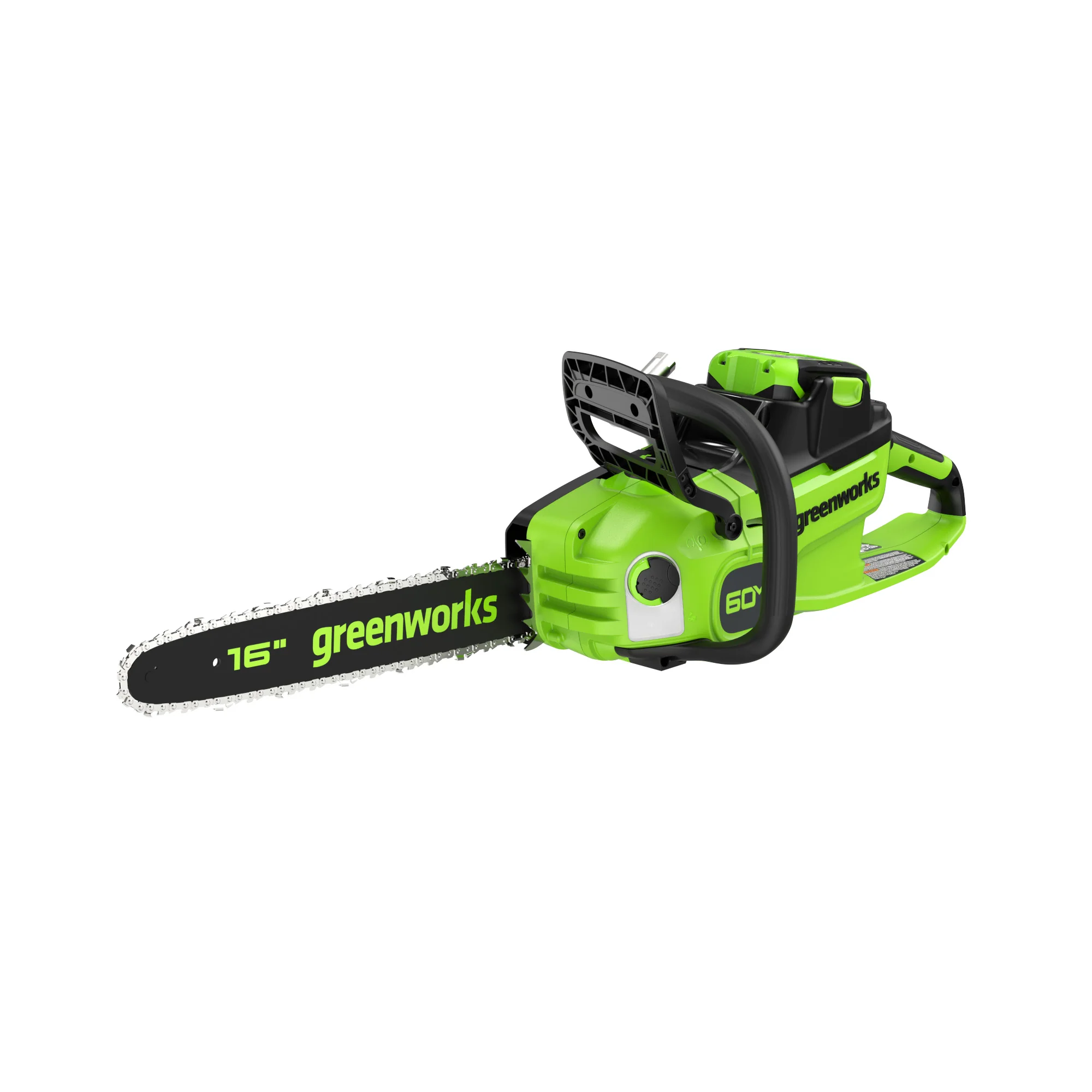 60V 16" 1.5kW Cordless Battery Chainsaw: 2.5 Ah Battery and 3A Charger - Image 3