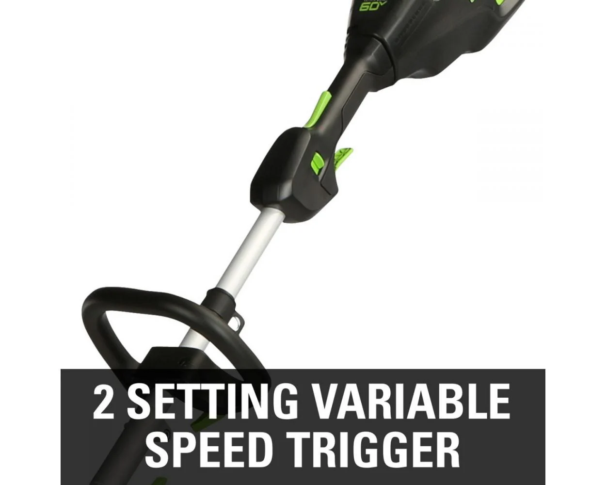 60V 16" Cordless Battery String Trimmer (Attachment Capable)and 10" Cultivator Attachment Combo Kit: 4.0 Ah Battery and Charger - Image 10