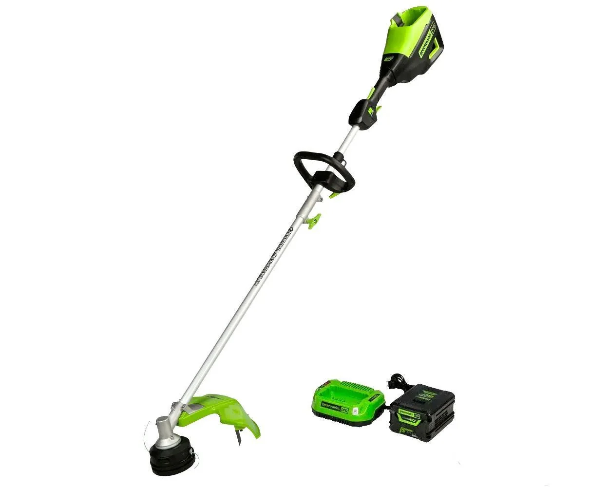 60V 16" Cordless Battery String Trimmer (Attachment Capable)and 10" Cultivator Attachment Combo Kit: 4.0 Ah Battery and Charger - Image 15