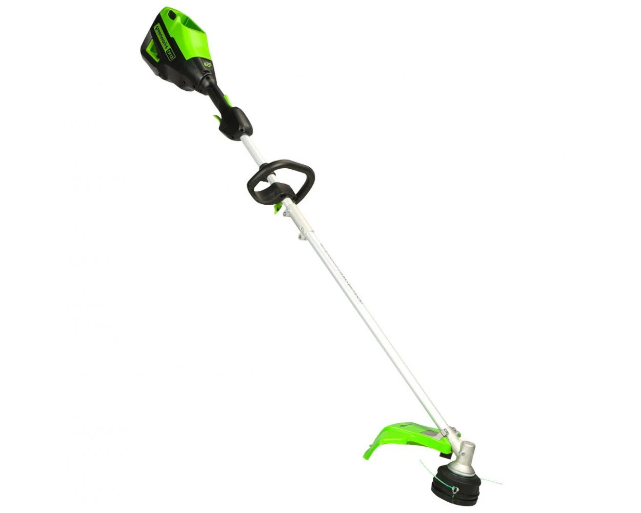 60V 16" Cordless Battery String Trimmer (Attachment Capable) and Horizontal Blower Attachment: 4.0 Ah Battery and Charger - Image 14