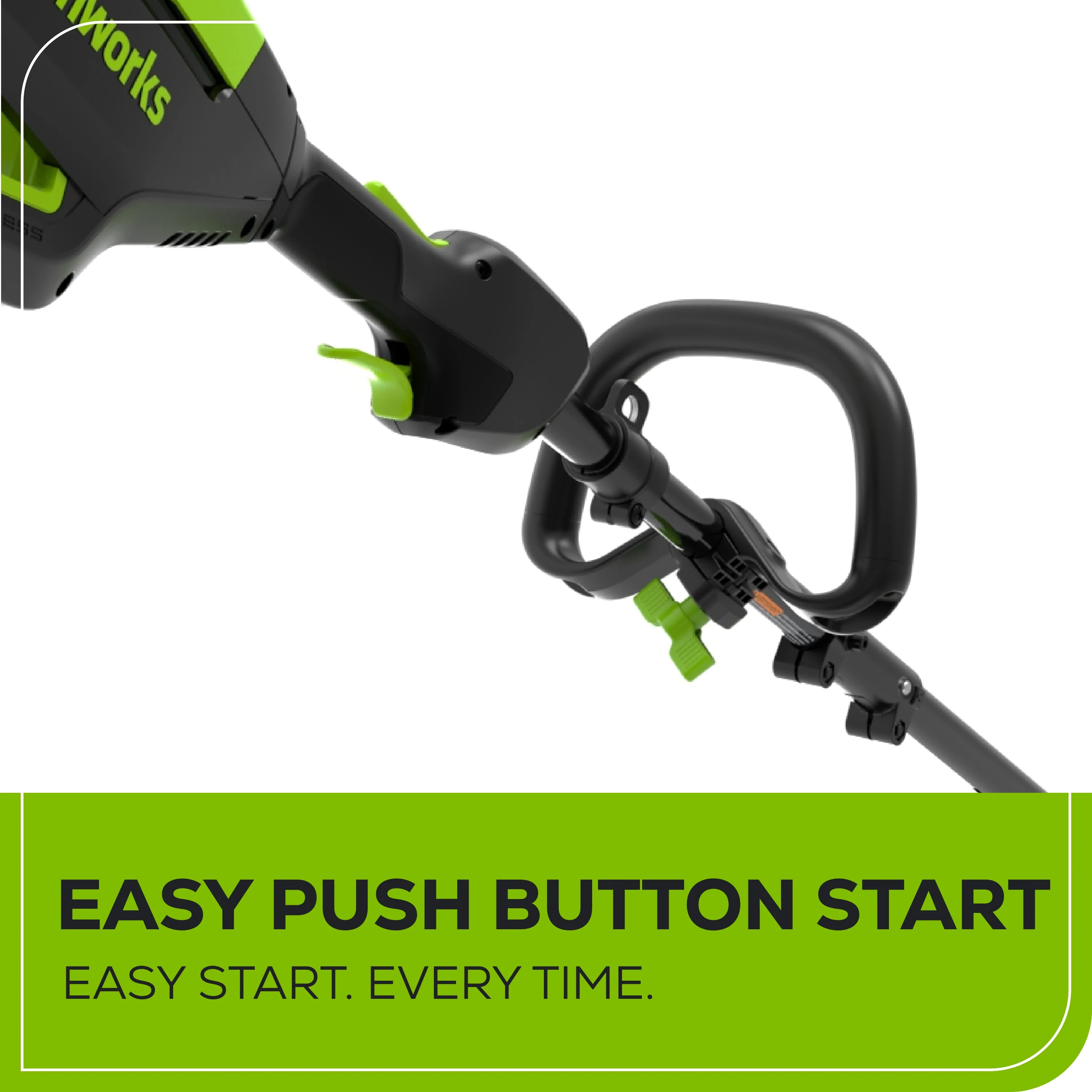 60V 17" Cordless Battery Brushless String Trimmer: 2.5 Ah Battery and Charger - Image 5