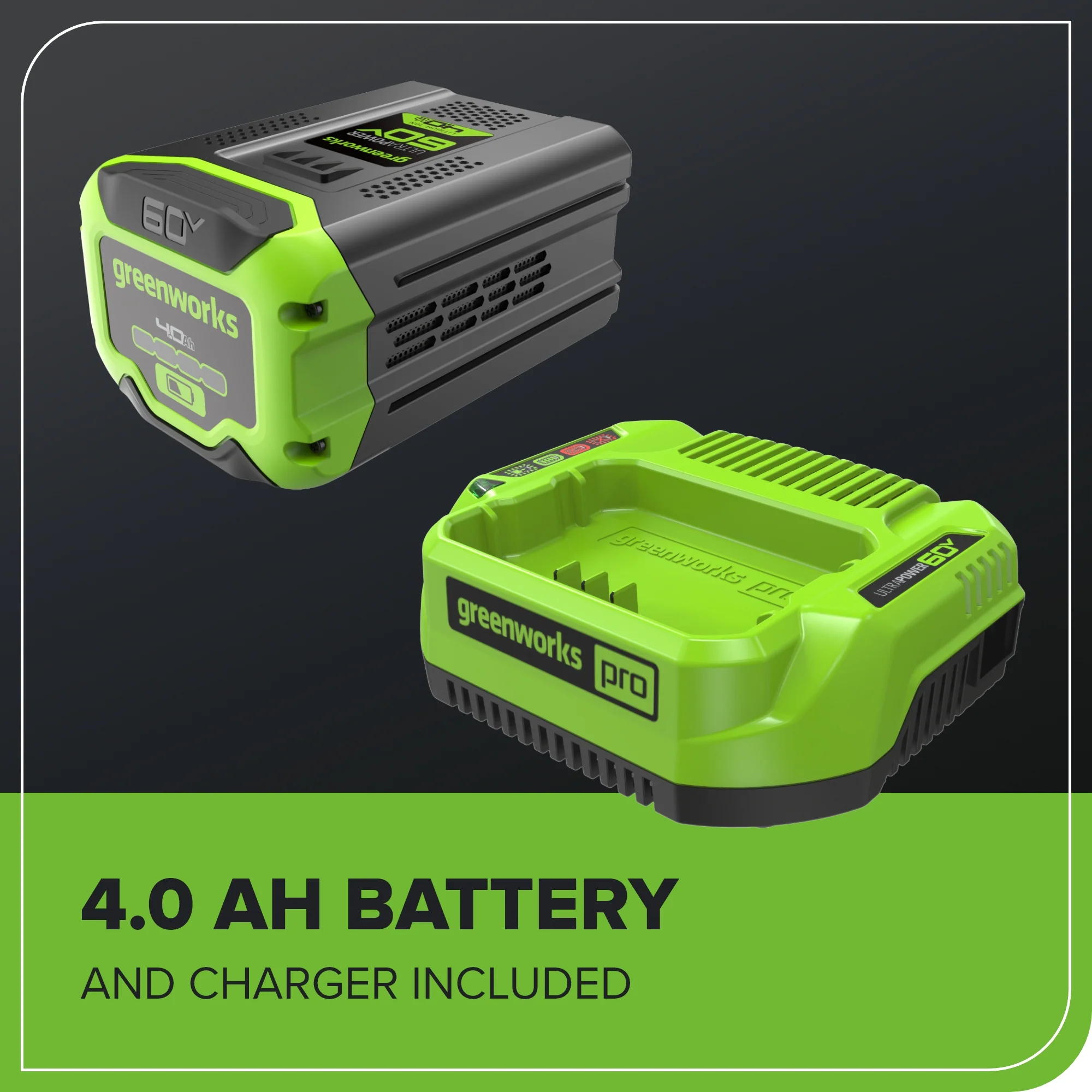 60V 17" Cordless Battery Push Lawn Mower 3PC Combo Kit: 4.0 Ah Battery and Charger - Image 19