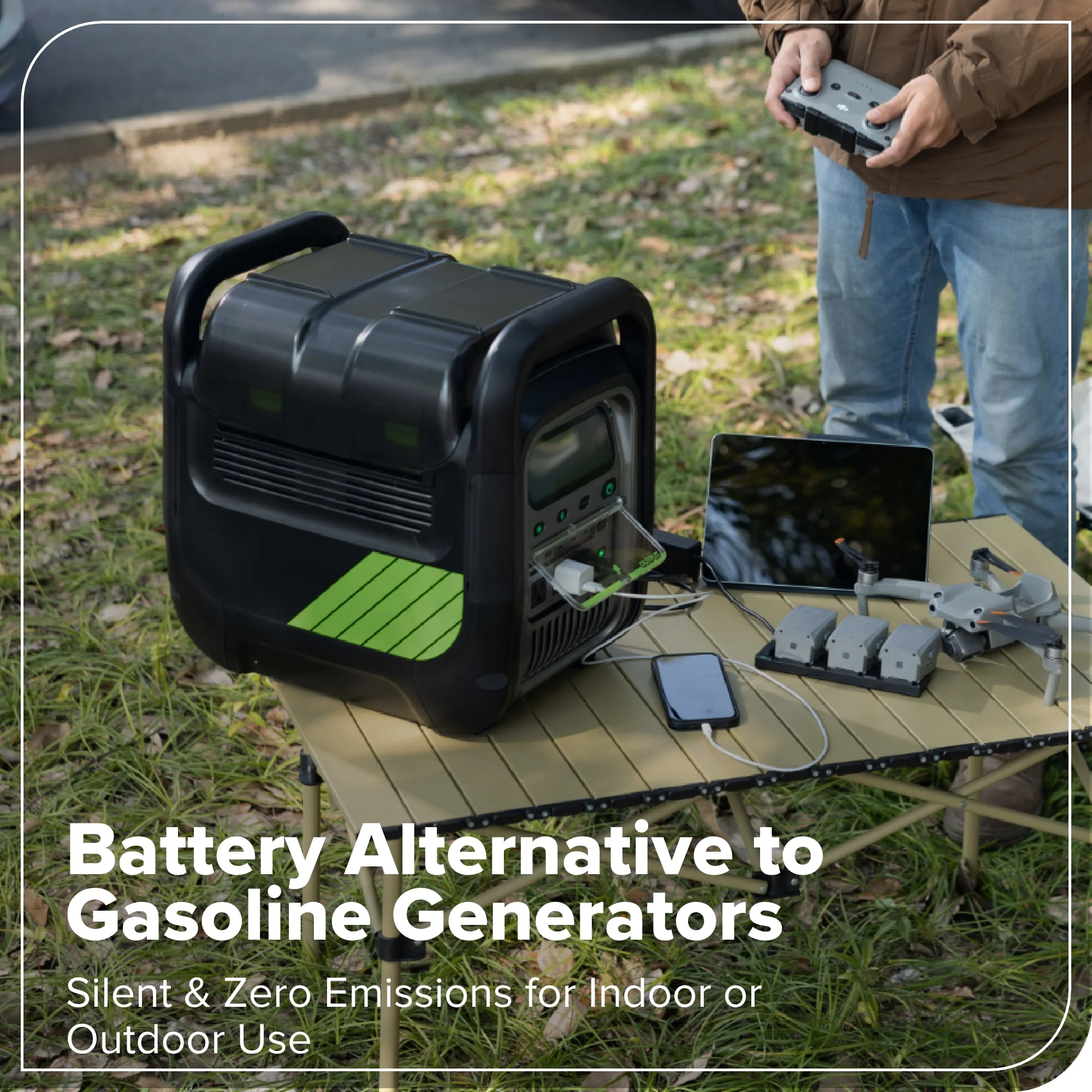 60V 2000W 4-Slot Inverter Portable Power Station (Tool Only) - Image 15