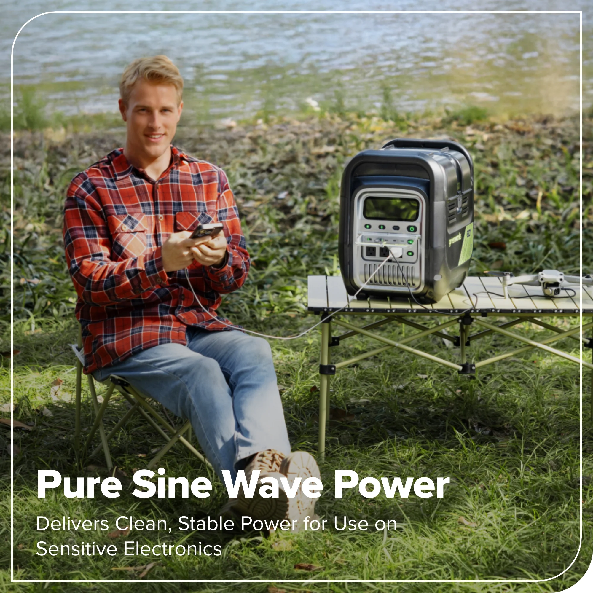 60V 2000W 4-Slot Inverter Portable Power Station (Tool Only) - Image 8
