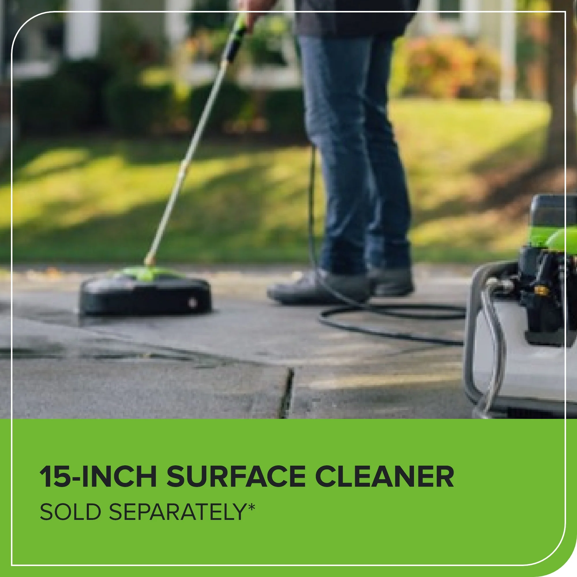 60V/AC Hybrid 3000-PSI 2.0 GPM Electric Pressure Washer (Tool Only) - Image 18