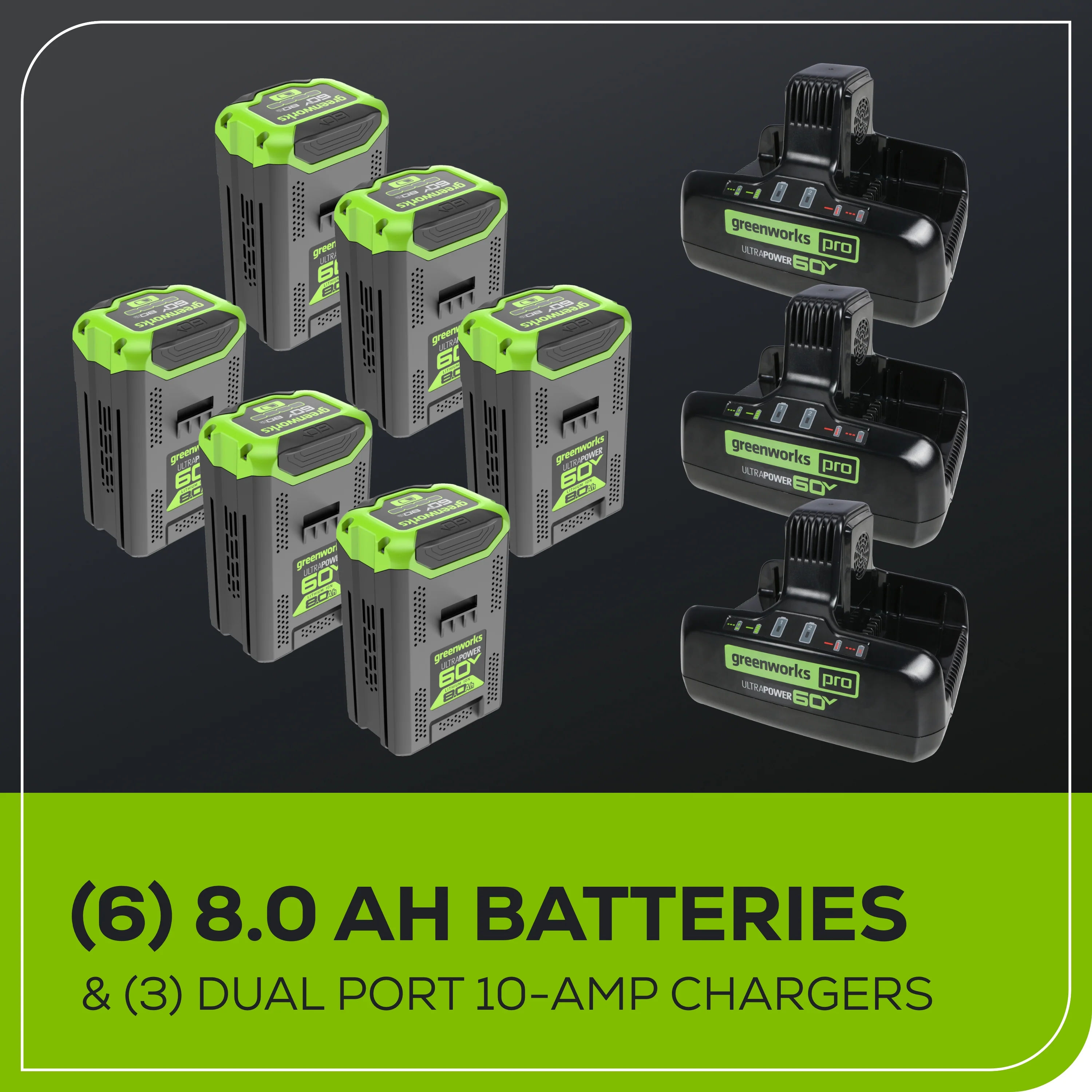 60V 42" Cordless Battery CrossoverT Riding Lawn Mower + Bagger, (6) 8.0 Ah Batteries and (3) Dual-Port Turbo Chargers - Image 12