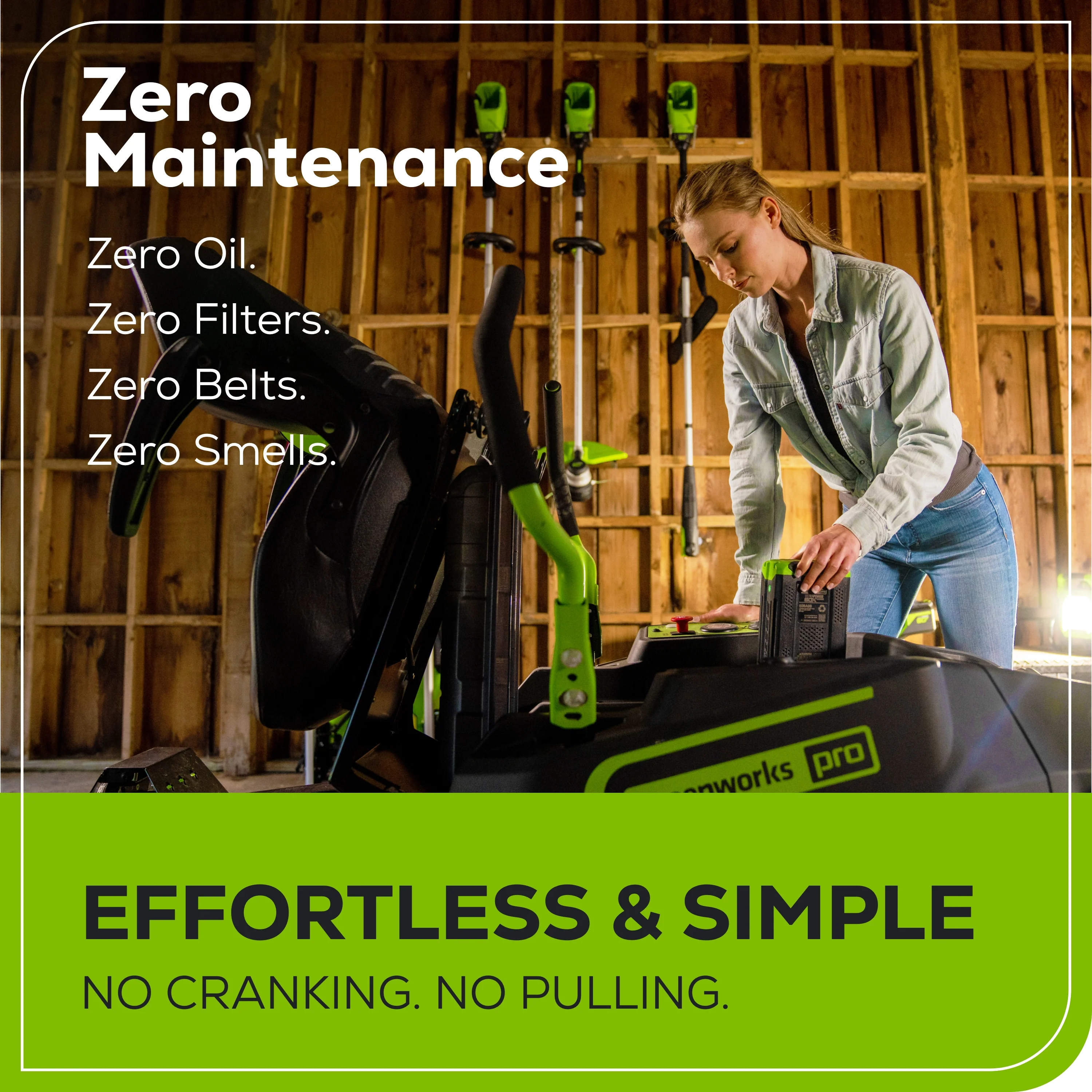 60V 42" Cordless Battery CrossoverZ Zero Turn Lawn Mower + Bagger, (6) 8.0 Ah Batteries and (3) Dual-Port Turbo Chargers - Image 9