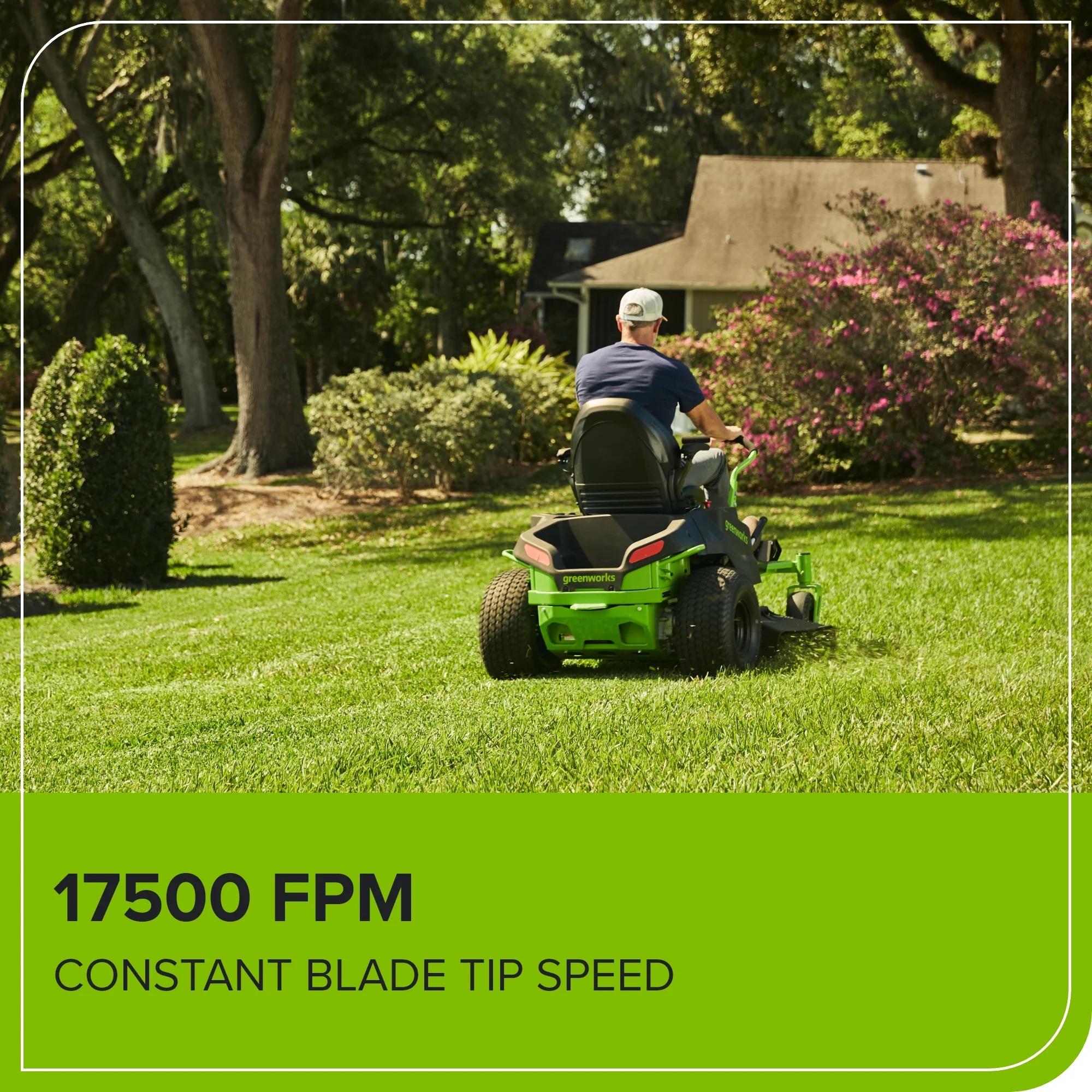 60V 42" Electric CrossoverZ Zero Turn Mower: (4) 8 Ah Batteries and 600W Wall Charger - Image 7