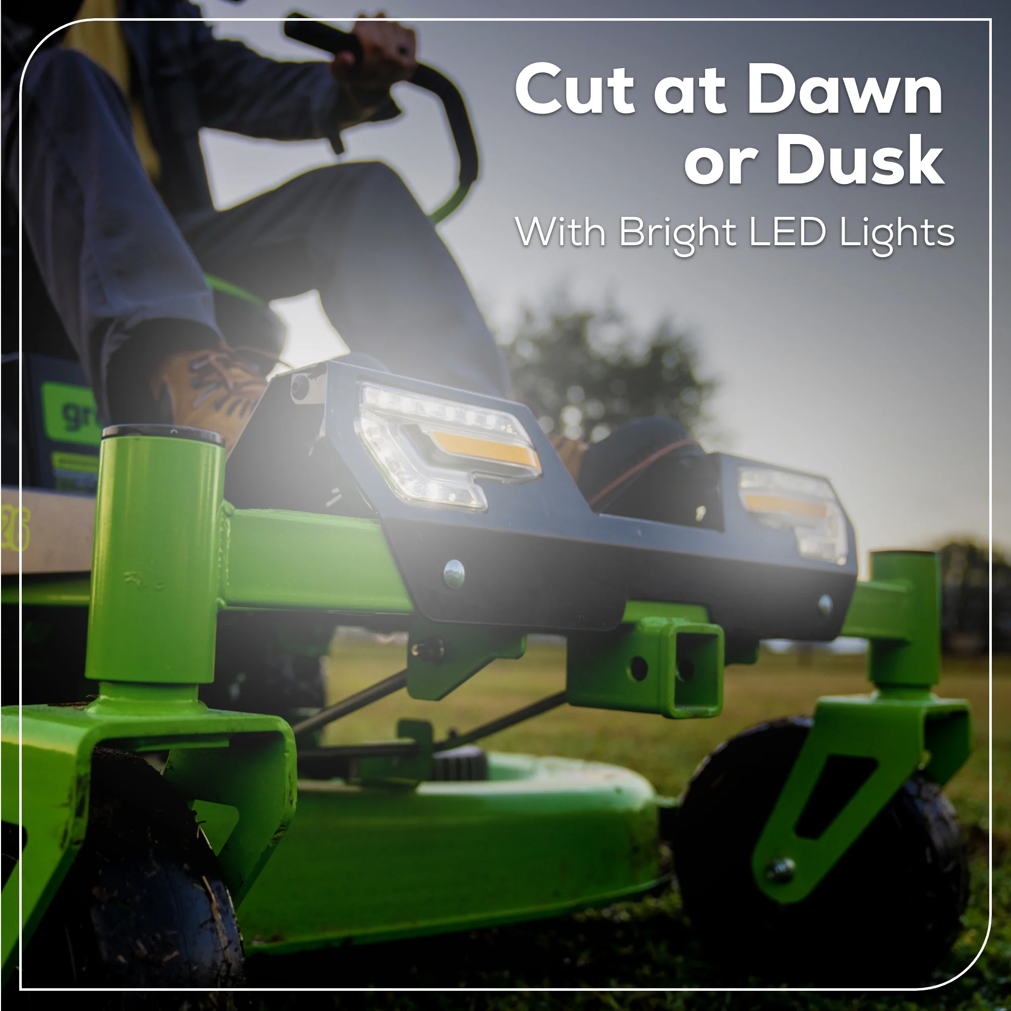 60V 42" Electric CrossoverZ Zero Turn Mower: (6) 8 Ah Batteries and 600W Wall Charger - Image 15