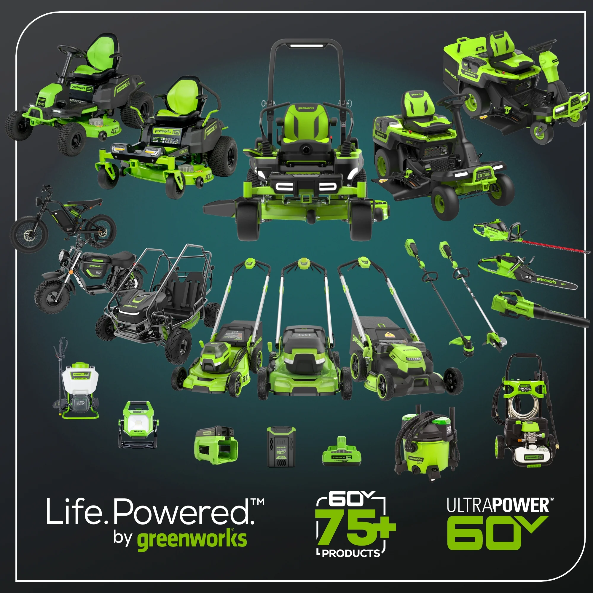 60V 42" Electric CrossoverZ Zero Turn Mower: (6) 8 Ah Batteries and 600W Wall Charger - Image 21