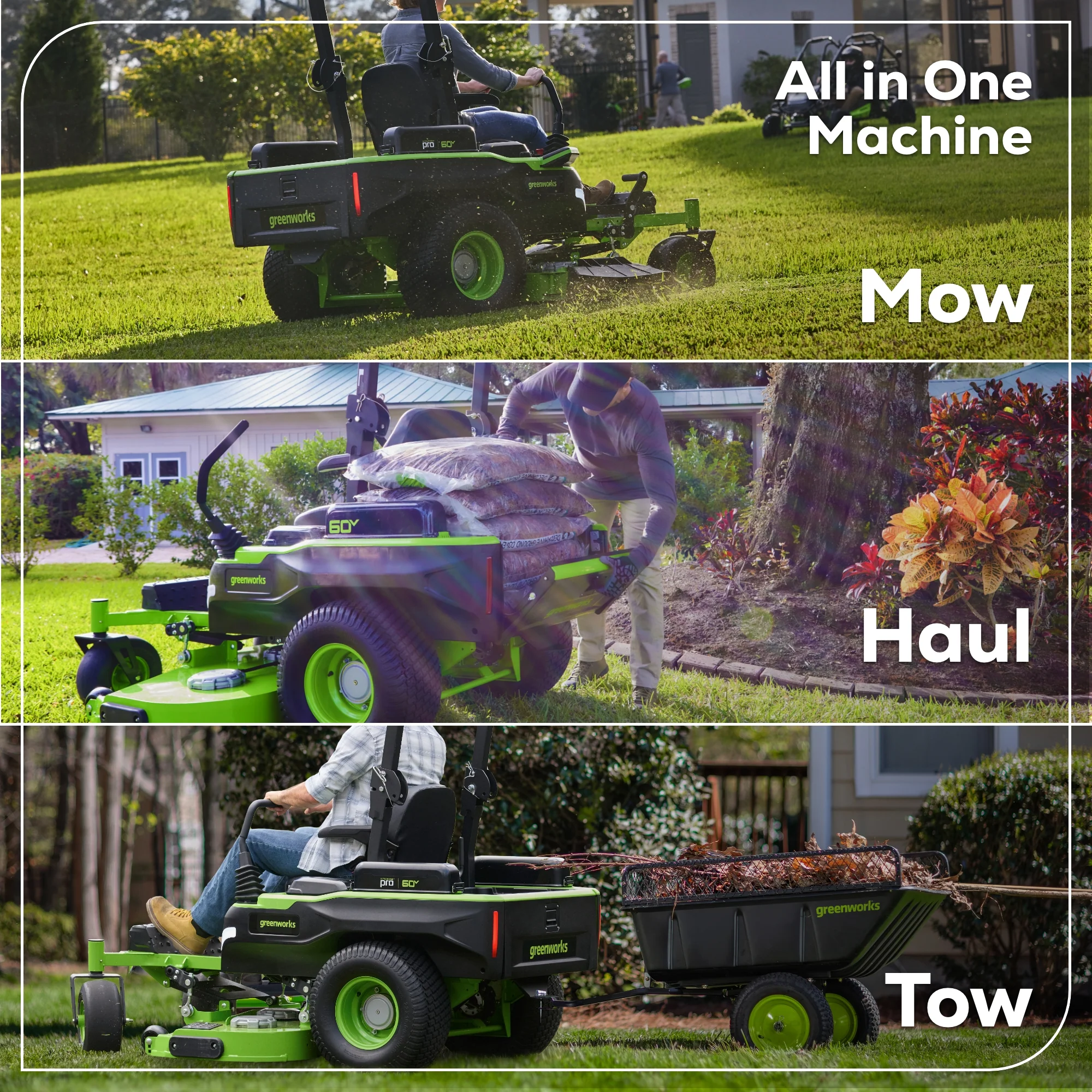60V 54" MaximusZ Zero Turn Riding Mower: (2) 20.0 Ah (2) 8.0 Ah and (2) 4.0 Ah Batteries and 1.5kW Charger - Image 10