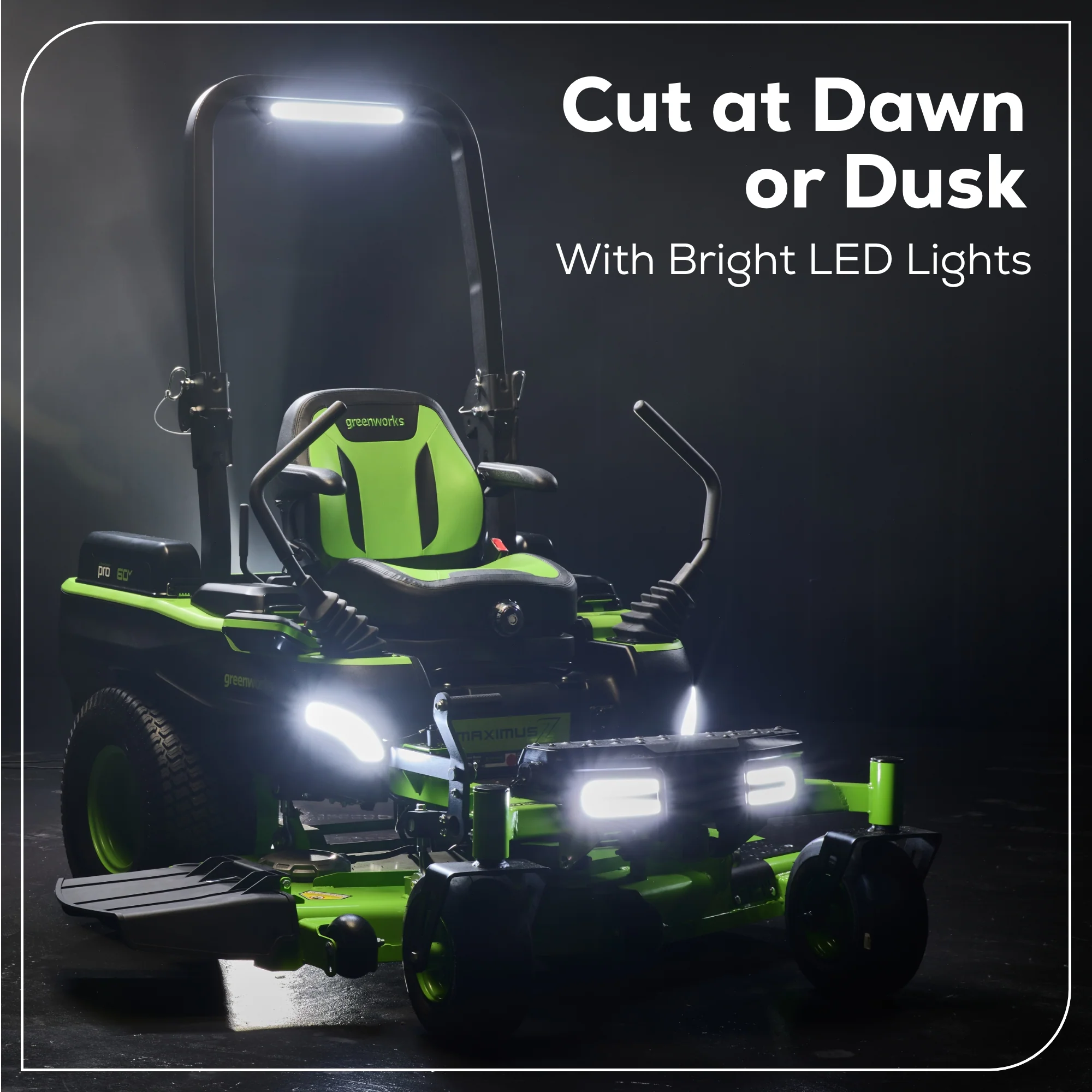 60V 54" MaximusZ Zero Turn Riding Mower: (2) 20.0 Ah (2) 8.0 Ah and (2) 4.0 Ah Batteries and 1.5kW Charger - Image 14