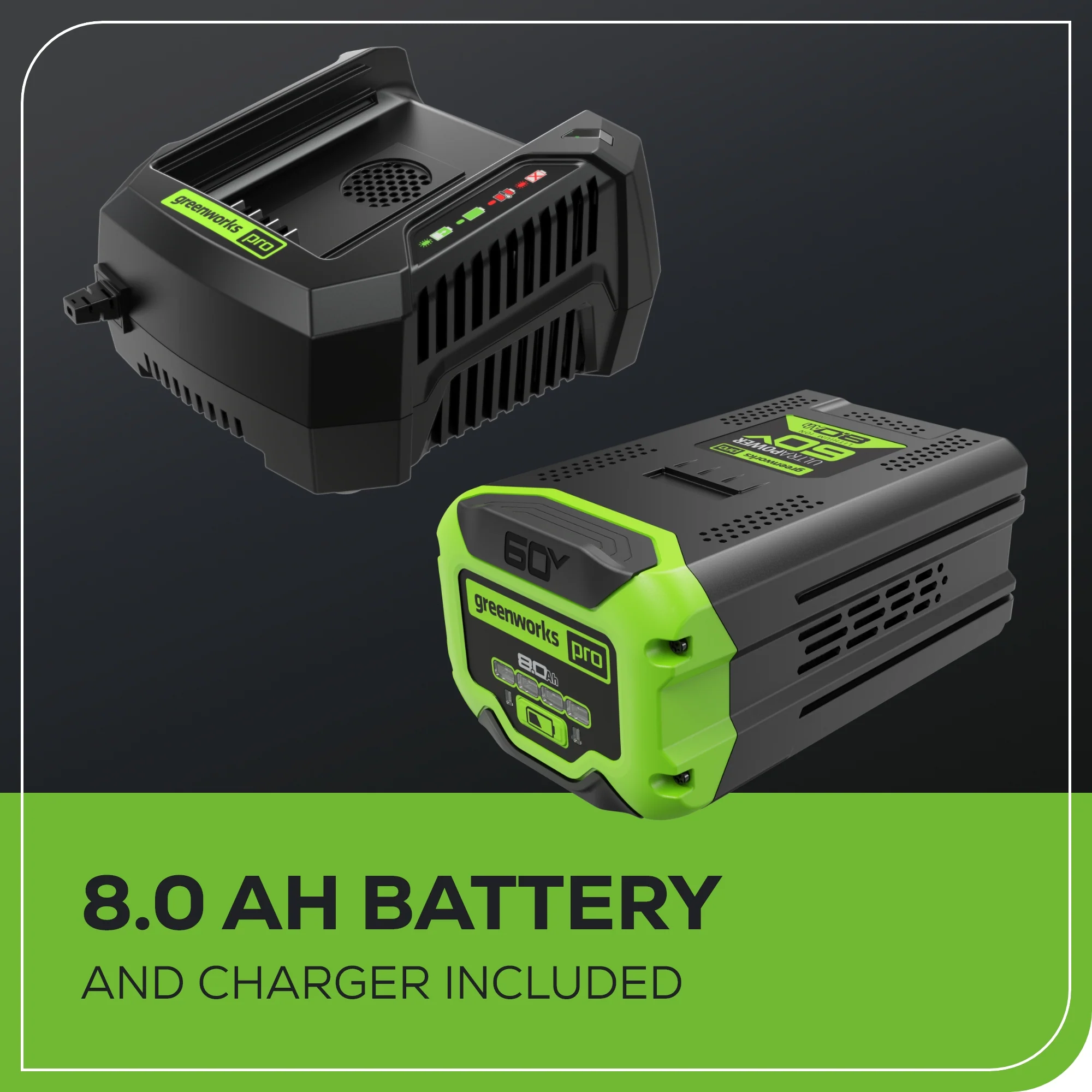 60V 730 CFM Cordless Battery Brushless Backpack Blower, 8.0 Ah Battery and Charger - Image 9