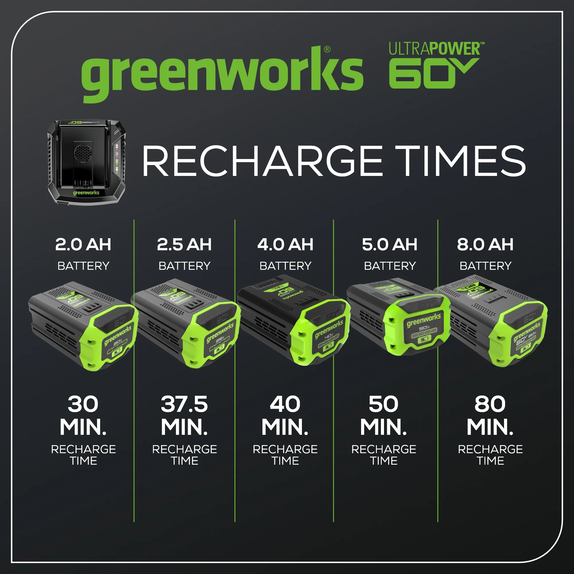 60V 6A UltraPower Rapid Battery Charger - Image 5