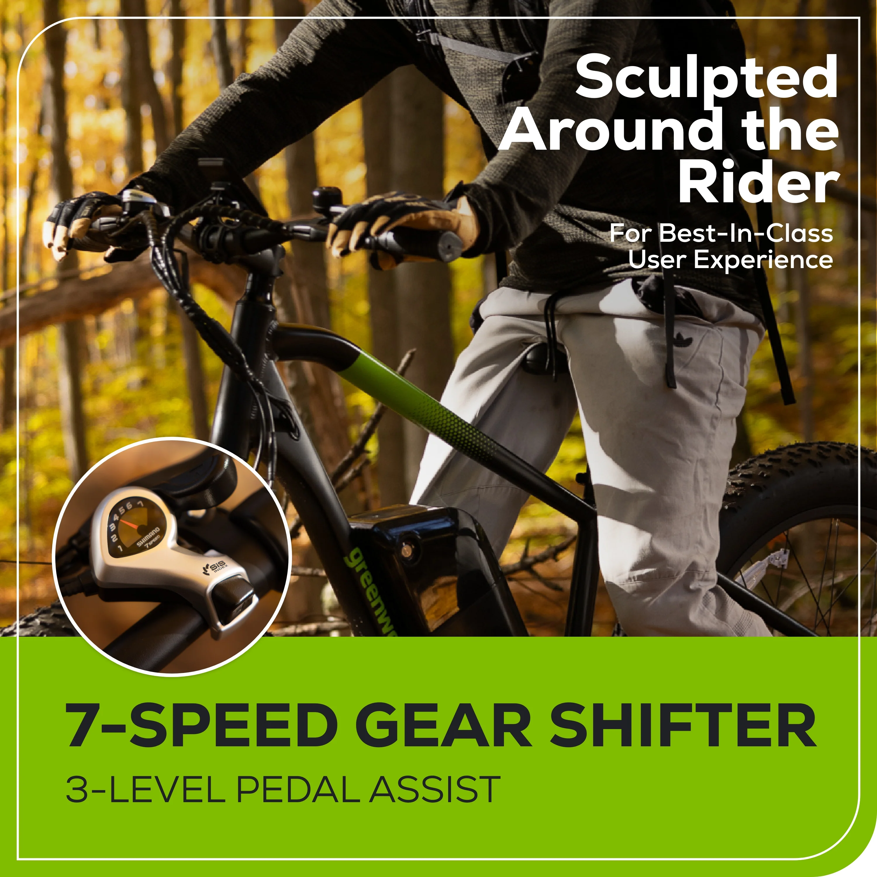 60V VENTURE Series 26" Fat Tire Electric Mountain Bike (Tool Only) - Image 5