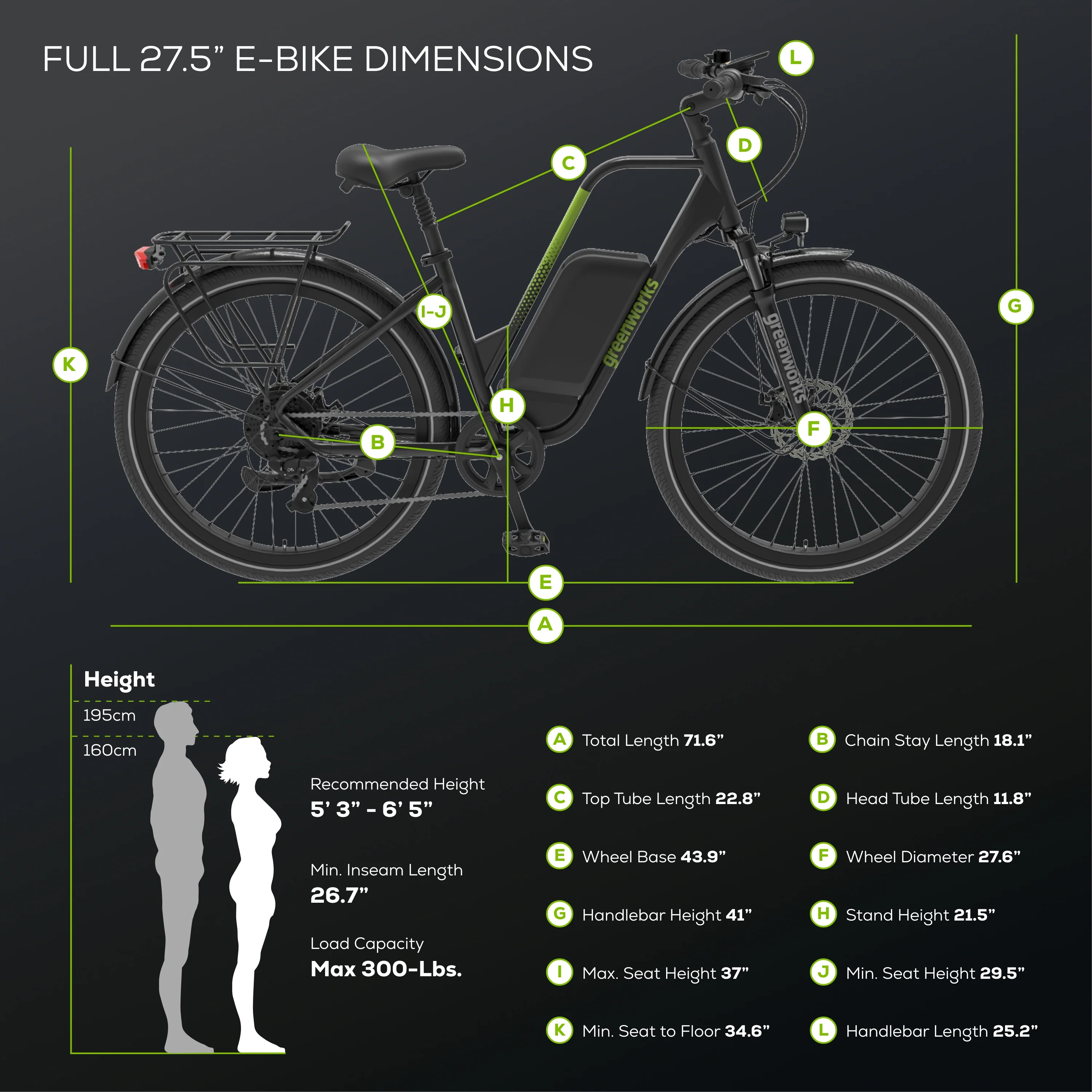 60V VENTURE Series 27.5" Electric Commuter Bike (Tool Only) - Image 10