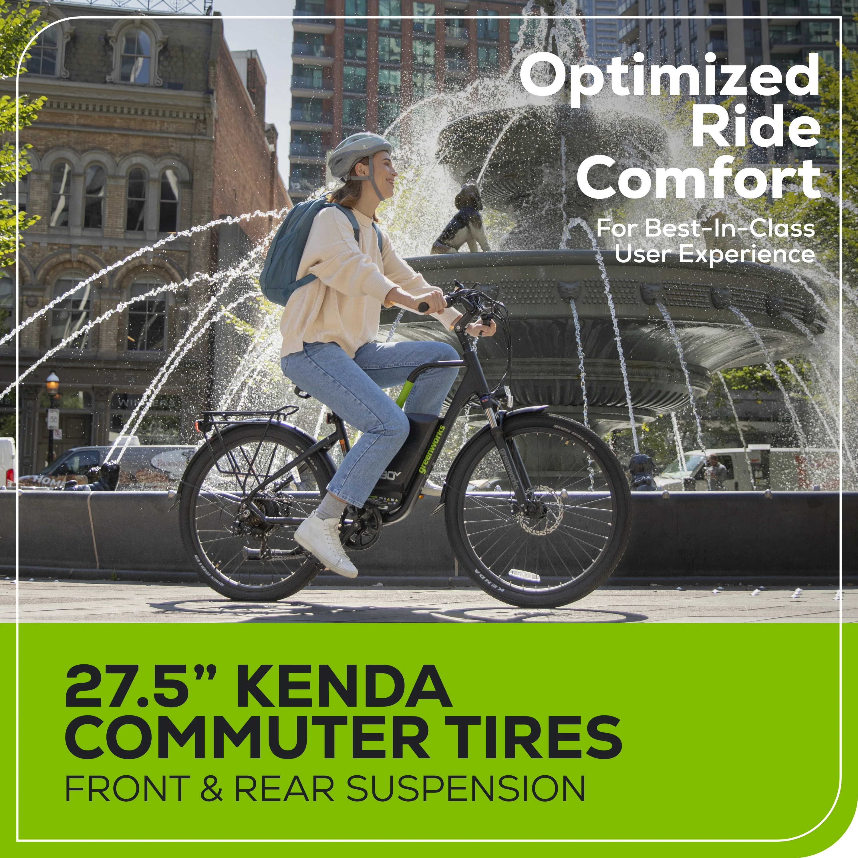 60V VENTURE Series 27.5" Electric Commuter Bike (Tool Only) - Image 5