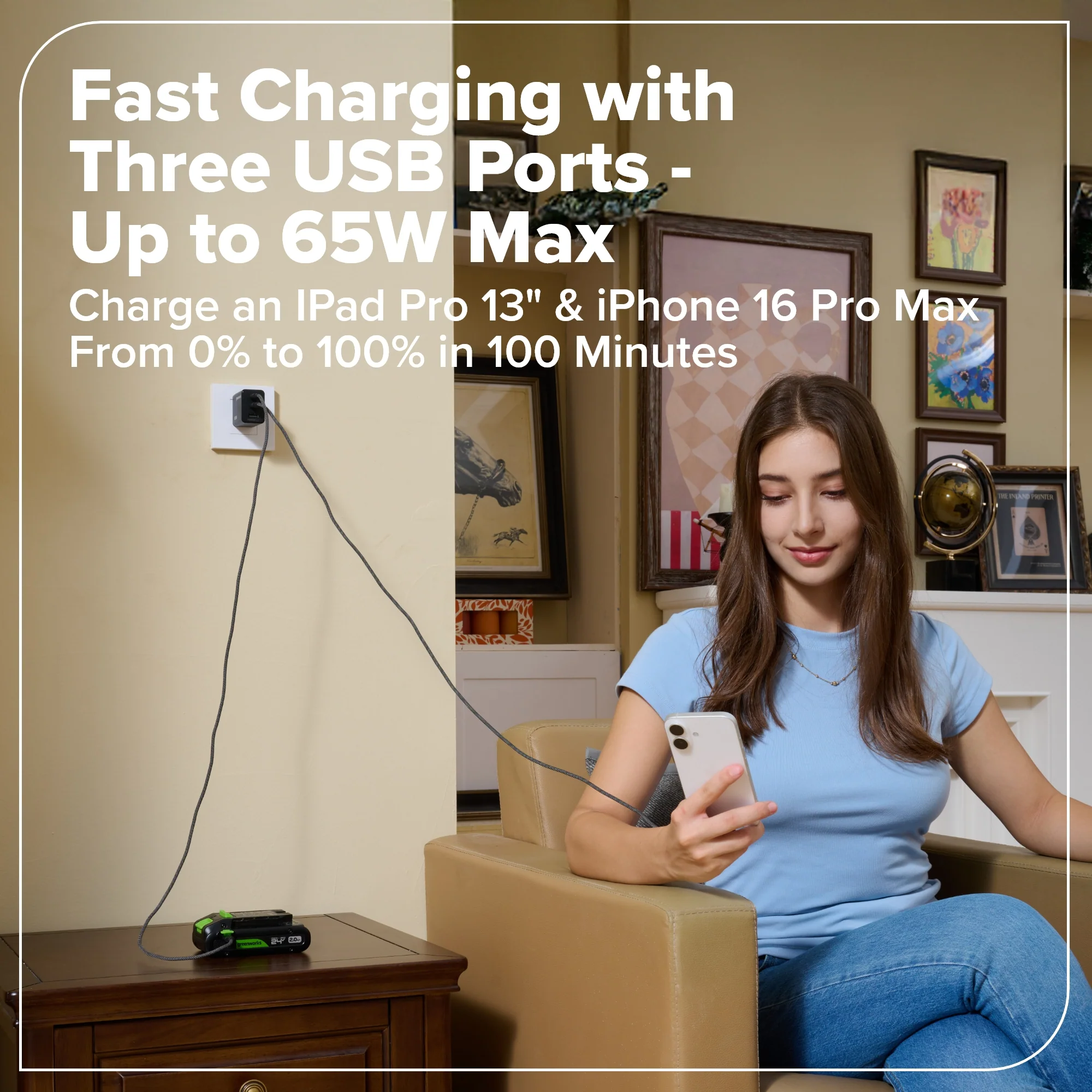 65W USB-C GaN II Charger - Image 4