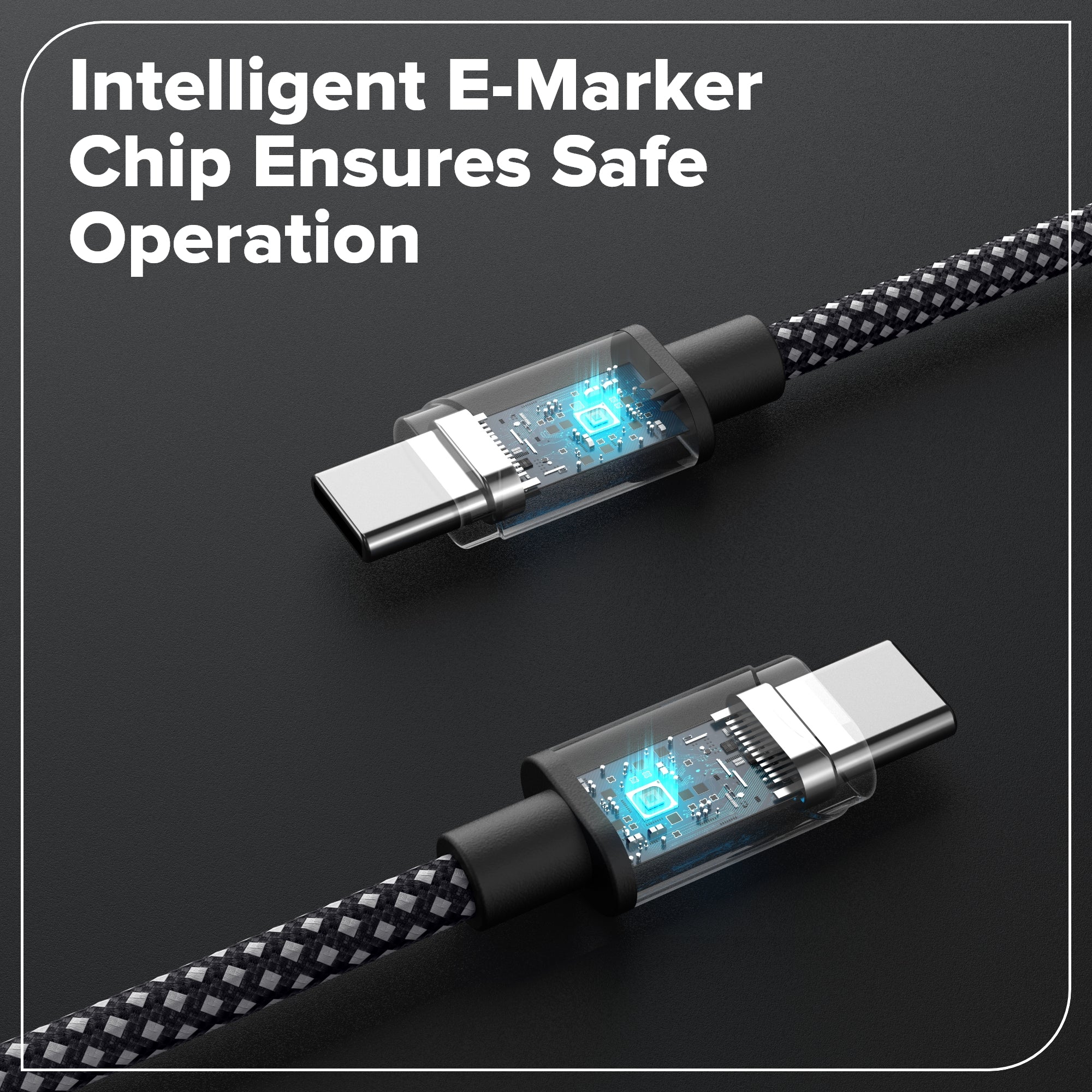 6FT 100W Fast Charging Cord, Bi-Directional USB-C - Image 3