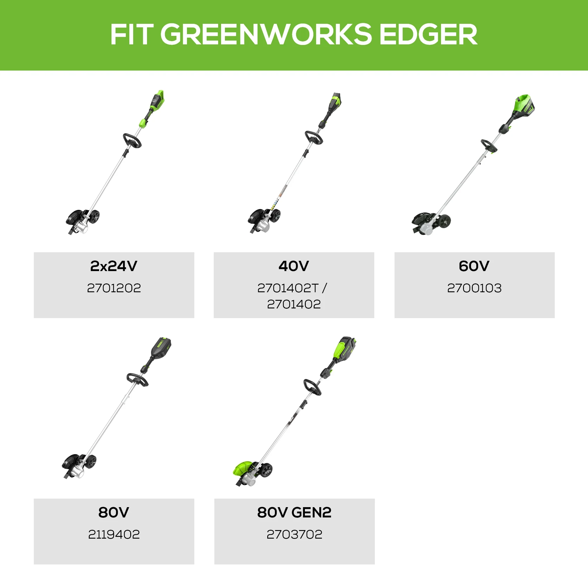 8" Edger Blades (2-Pack) - Image 2
