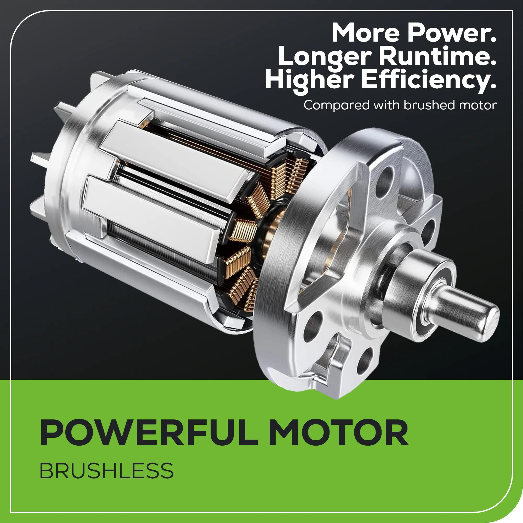80V 16" 2.0kW Cordless Battery Chainsaw w/ (1) 2.5Ah Battery & 2A Charger - Image 3