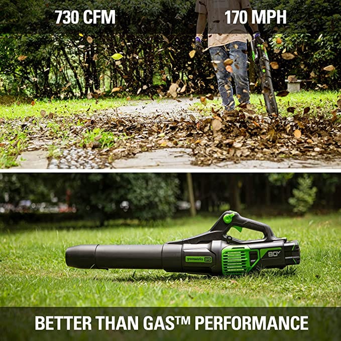 80V 16" Cordless Battery String Trimmer, 730 CFM Blower and 26" Hedge Trimmer Combo Kit: 2.0 Ah Battery and Charger - Image 12