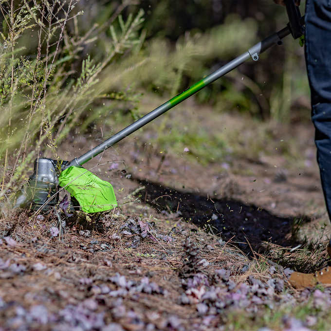 RENEWED 80V 17" Brushless String Trimmer: 2.0 Ah Battery and Charger - Image 7