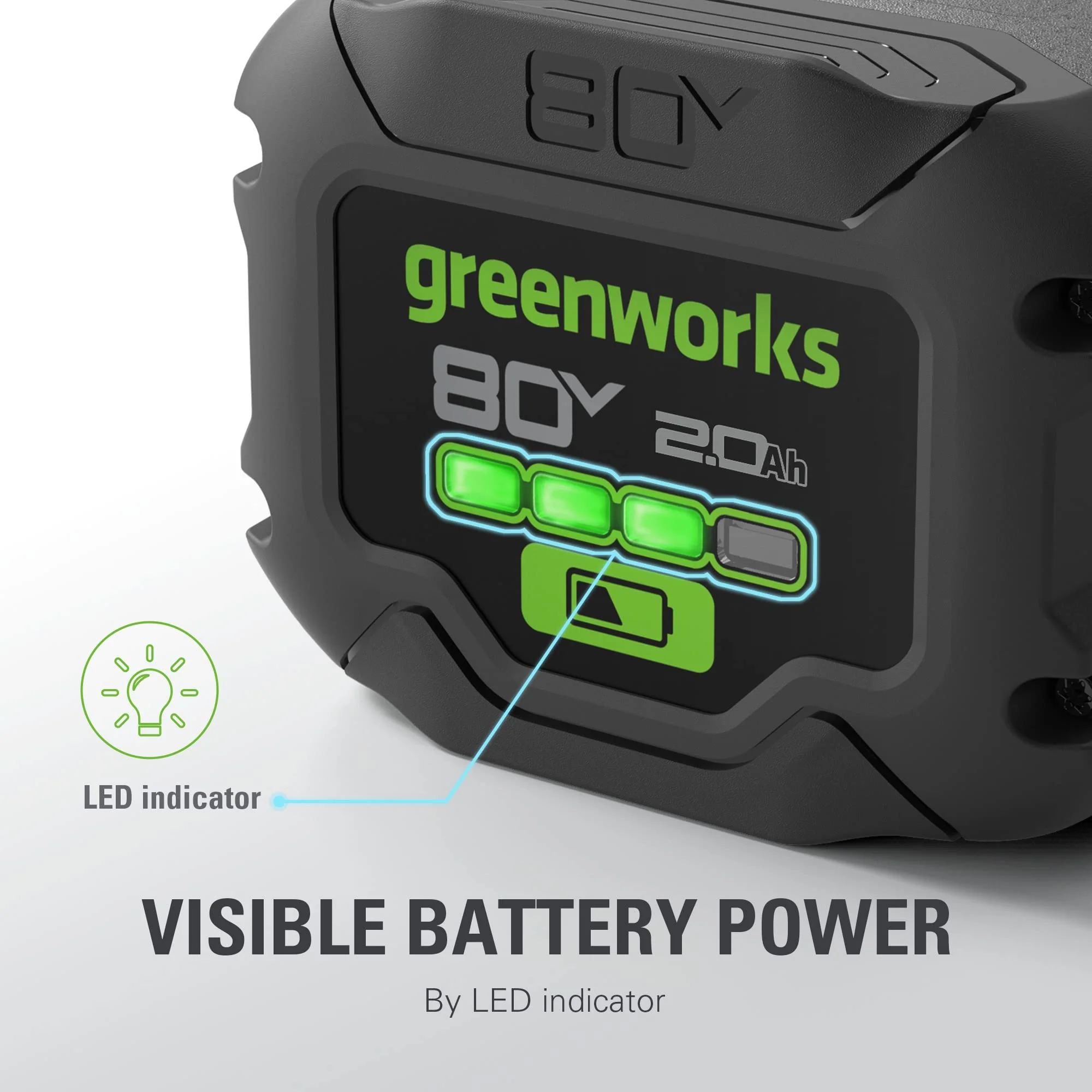 80V 2.0 Ah Battery and Charger Combo Kit - Image 4