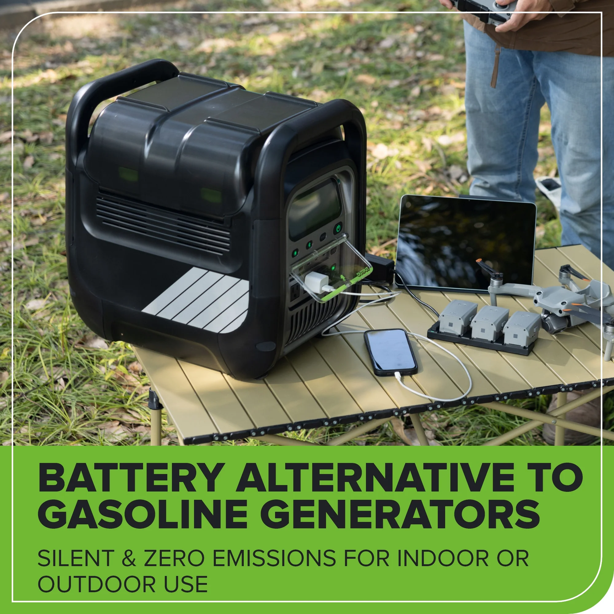 80V 2000W 4-Slot Inverter Portable Power Station (Tool Only) - Image 15