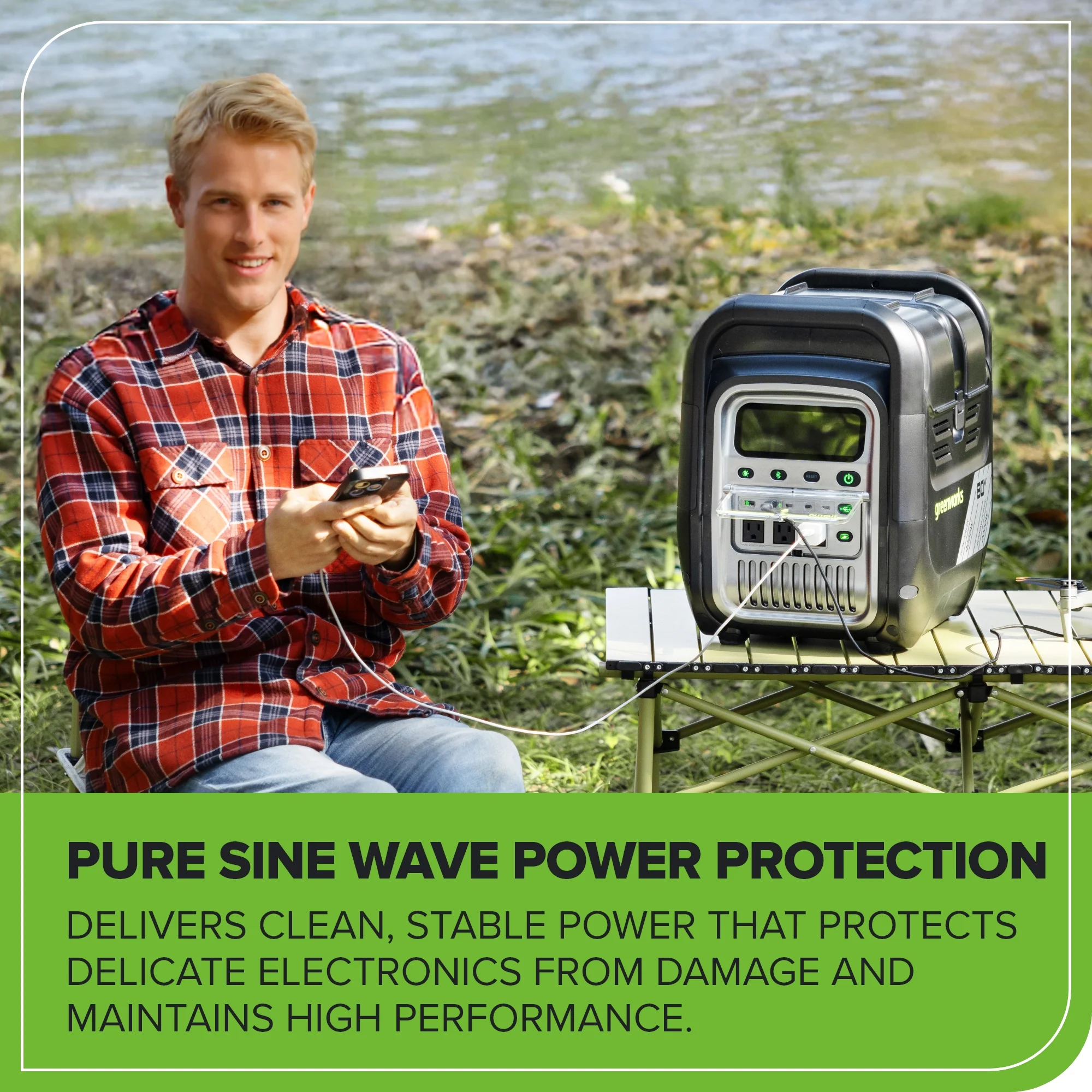 80V 2000W 4-Slot Inverter Portable Power Station (Tool Only) - Image 8