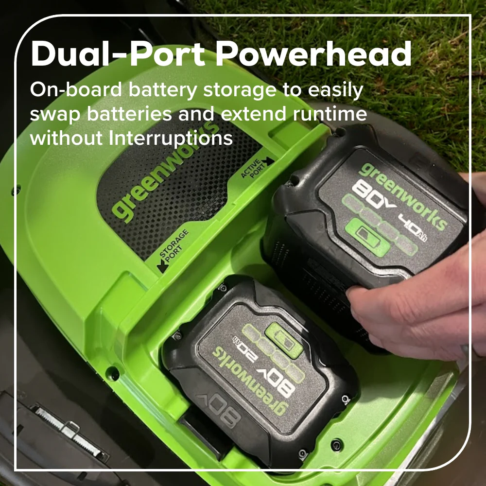 80V 21" Cordless Battery 4-in-1 Self-Propelled Mower: (1) 4.0Ah,(1) 2.0Ah Batteries & 2A Charger - Image 10