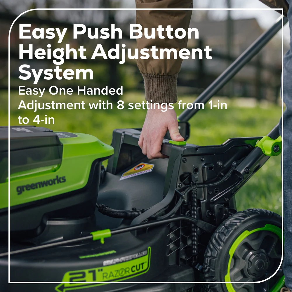 80V 21" Cordless Battery 4-in-1 Self-Propelled Mower: (1) 4.0Ah,(1) 2.0Ah Batteries & 2A Charger - Image 11