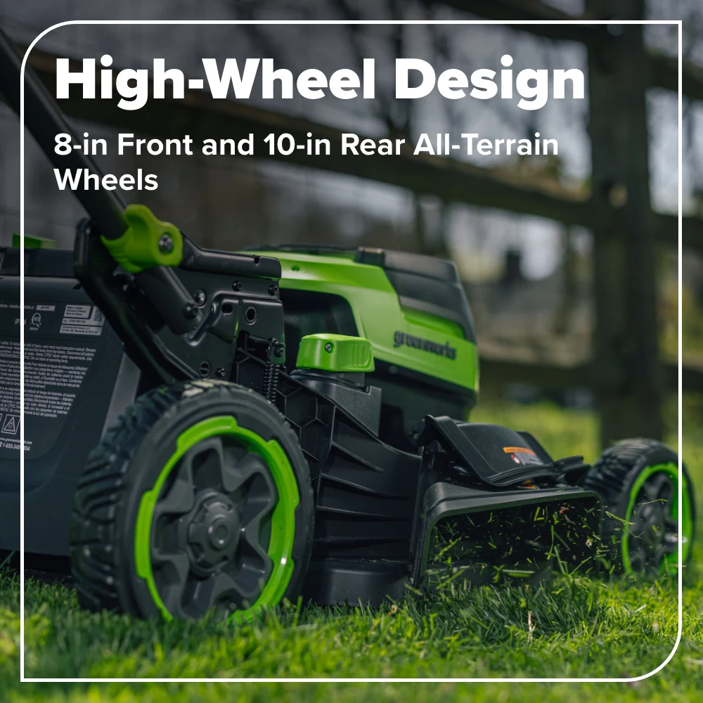 80V 21" Cordless Battery 4-in-1 Self-Propelled Mower: (1) 4.0Ah,(1) 2.0Ah Batteries & 2A Charger - Image 14