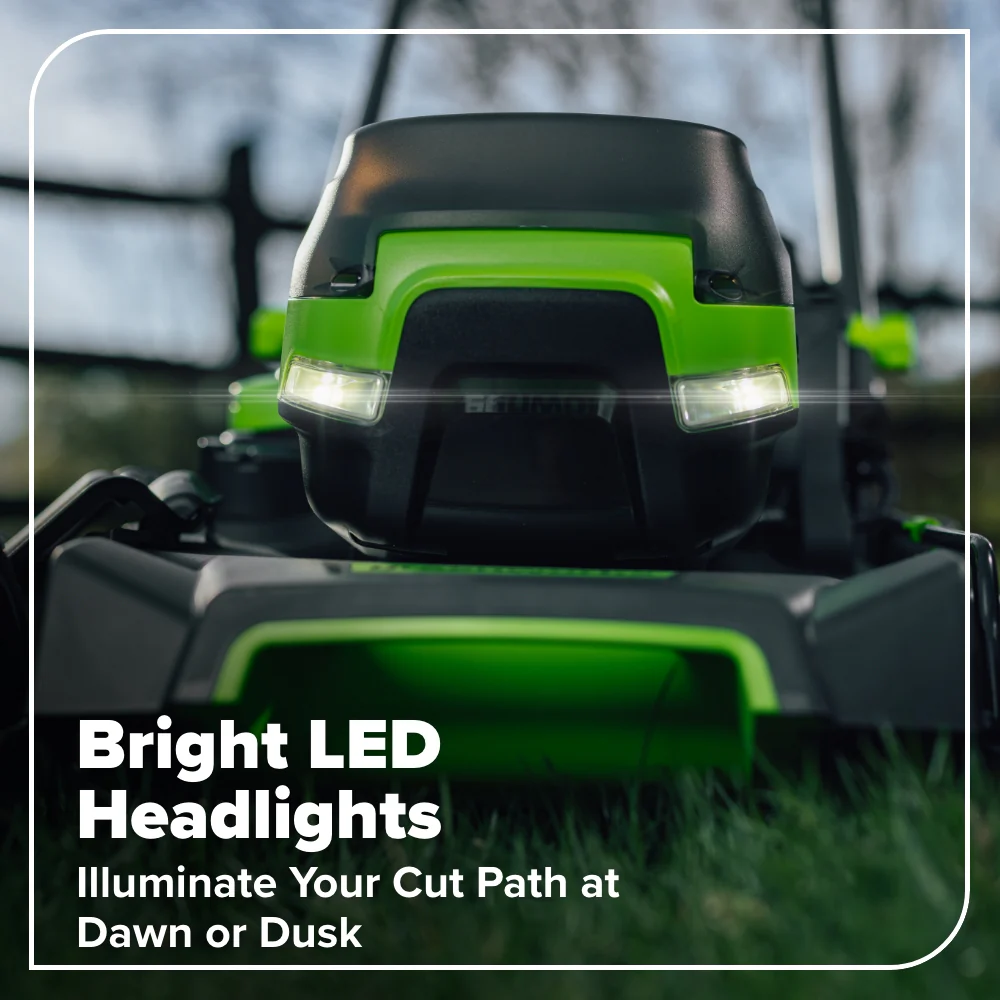 80V 21" Cordless Battery 4-in-1 Self-Propelled Mower: (1) 4.0Ah,(1) 2.0Ah Batteries & 2A Charger - Image 15