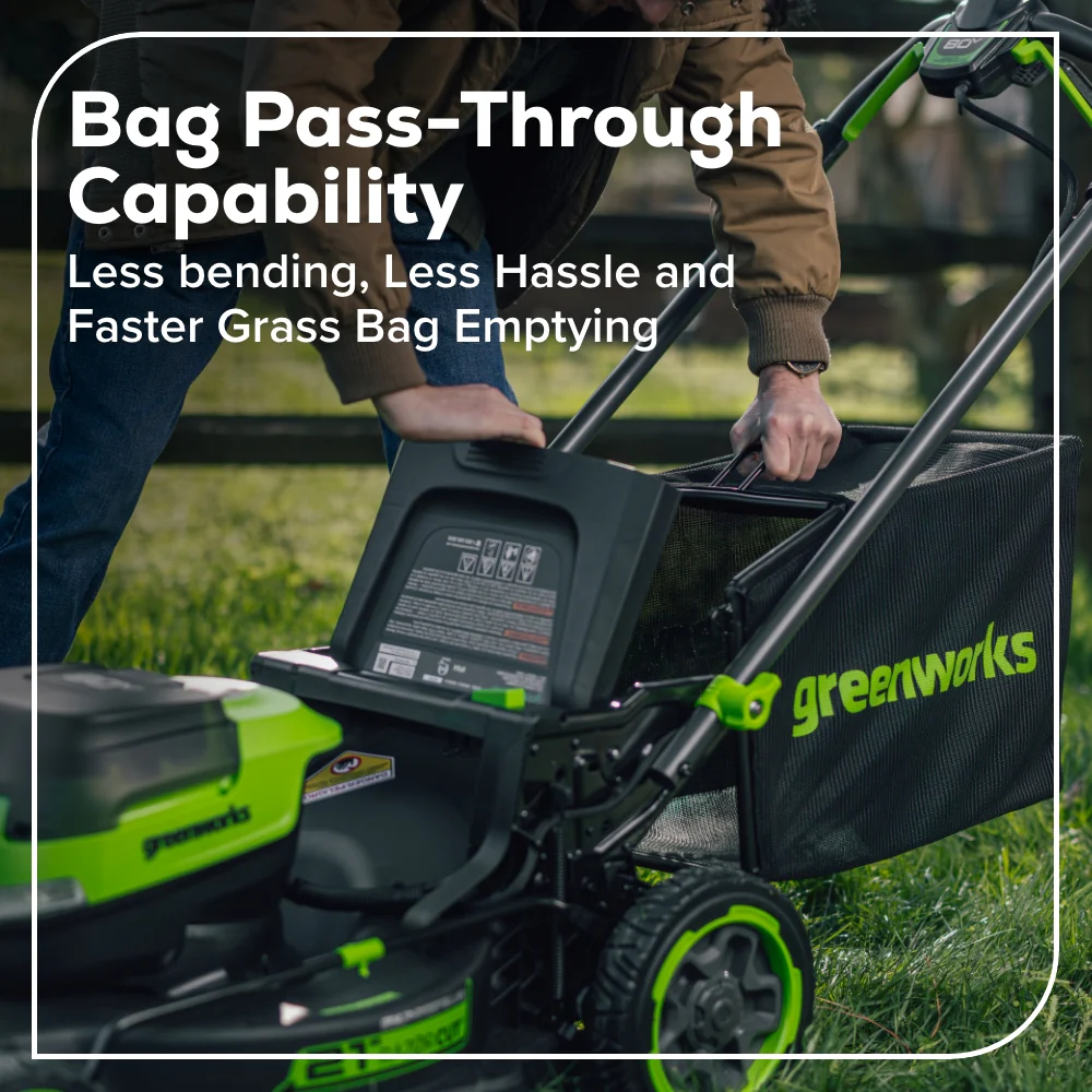 80V 21" Cordless Battery 4-in-1 Self-Propelled Mower: (1) 4.0Ah,(1) 2.0Ah Batteries & 2A Charger - Image 5