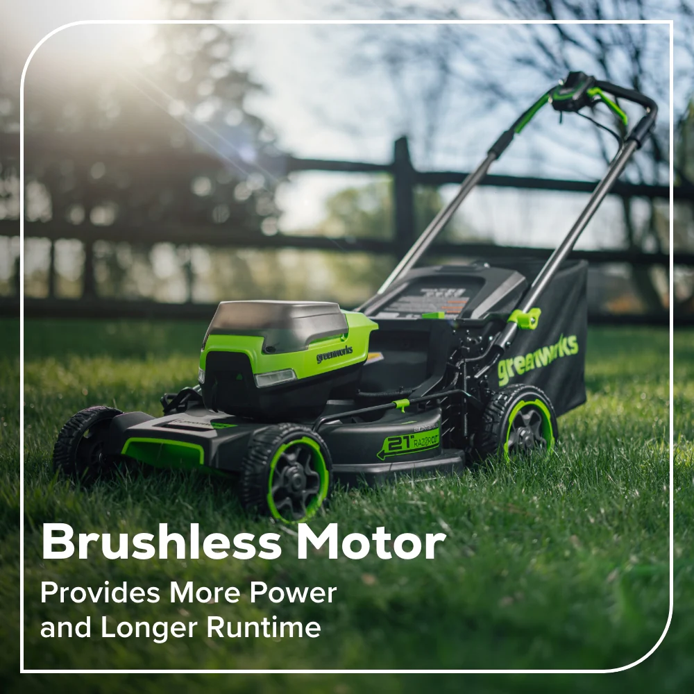 80V 21" Cordless Battery 4-in-1 Self-Propelled Mower: (1) 4.0Ah,(1) 2.0Ah Batteries & 2A Charger - Image 9