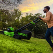 OPEN BOX 80V 21" Cordless Battery Brushless Self-Propelled Mower 3pc Combo Kit: 4.0 Ah Battery and 4A Charger - Image 4